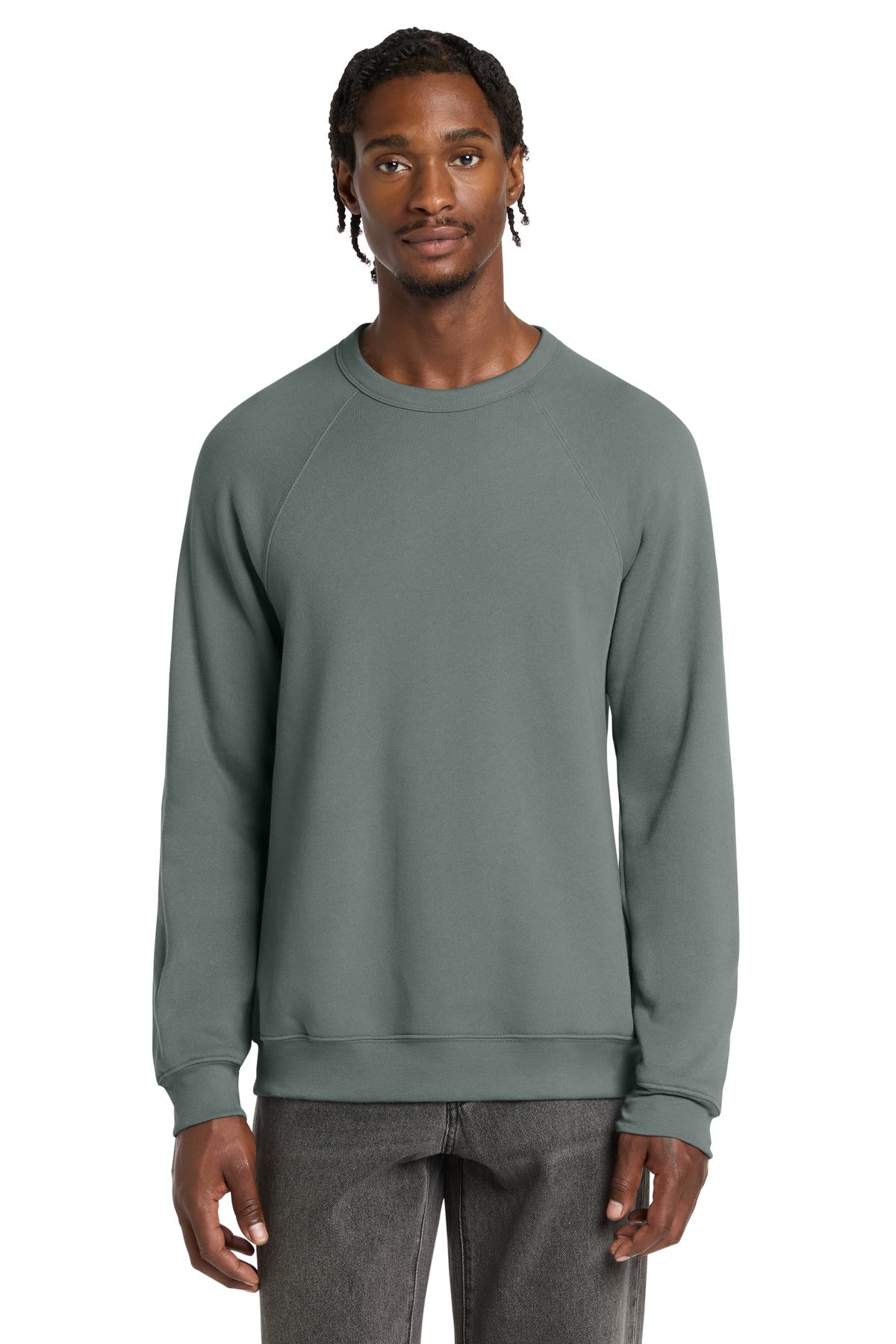 Joe's USA Premium Unisex Sponge Fleece Raglan Sweatshirt