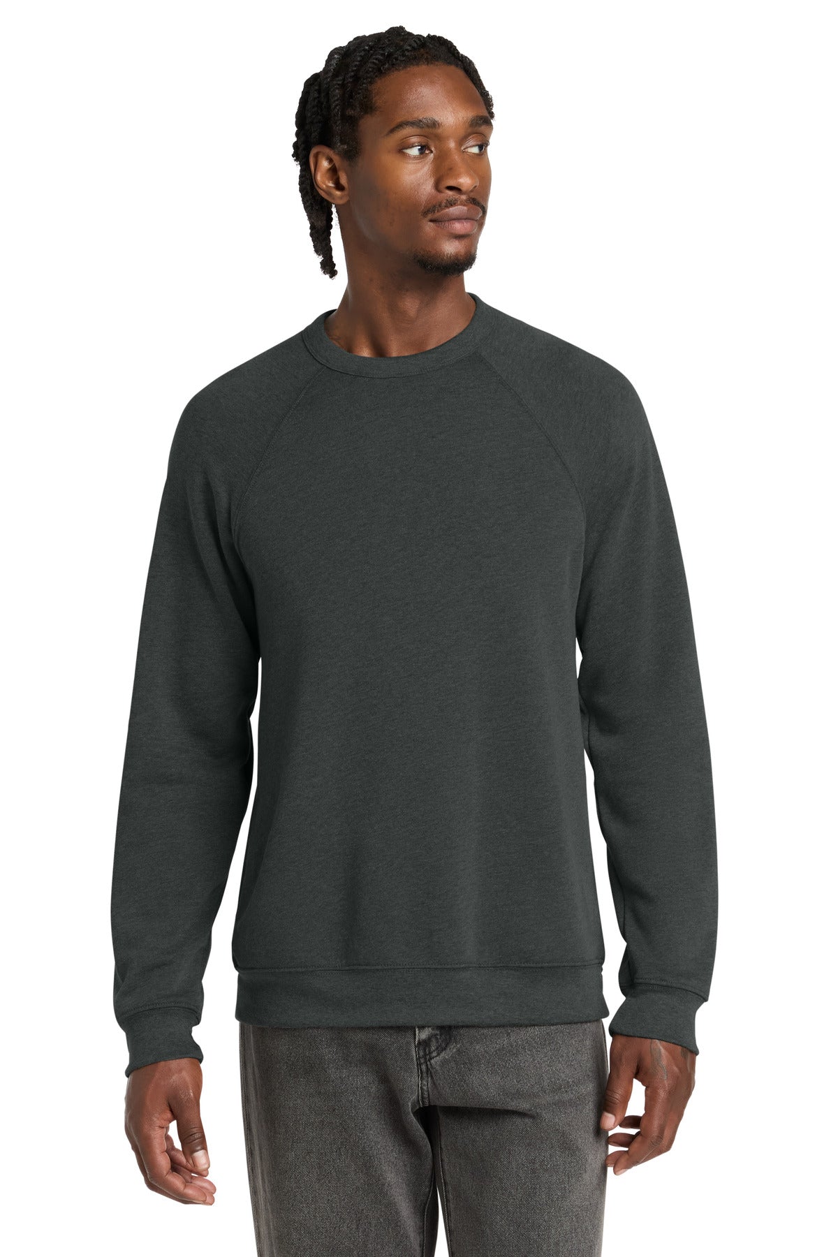 Joe's USA Premium Unisex Sponge Fleece Raglan Sweatshirt