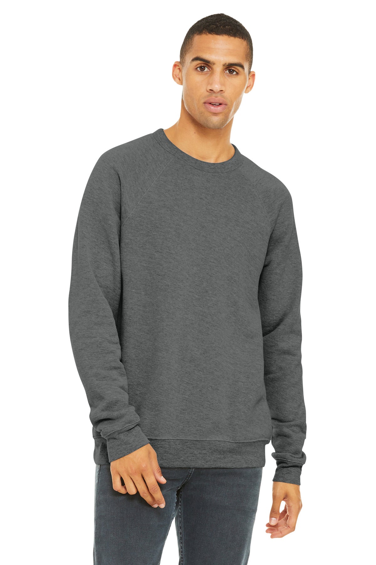 BELLA+CANVAS ® Unisex Sponge Fleece Raglan Sweatshirt. BC3901 - Bella + Canvas BC3901