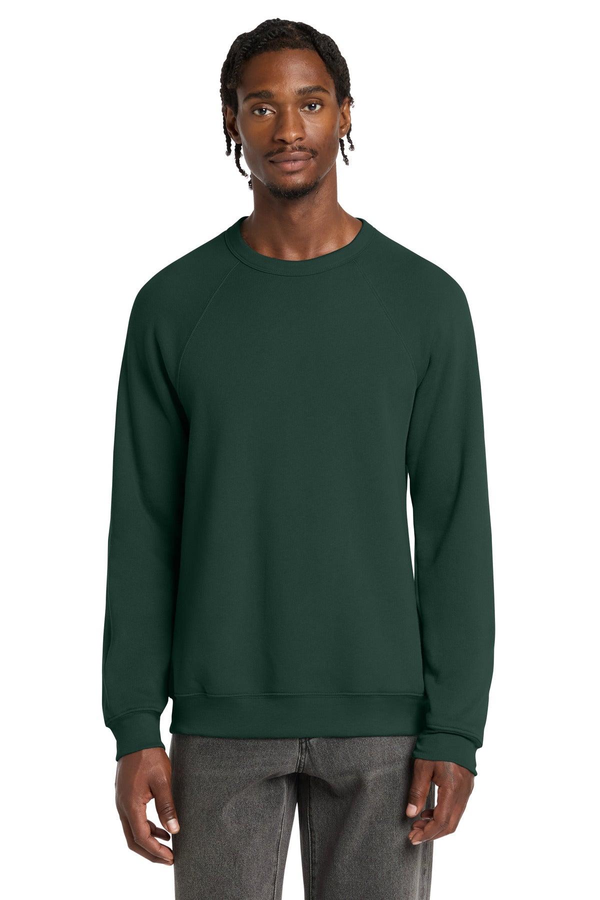 Joe's USA Premium Unisex Sponge Fleece Raglan Sweatshirt