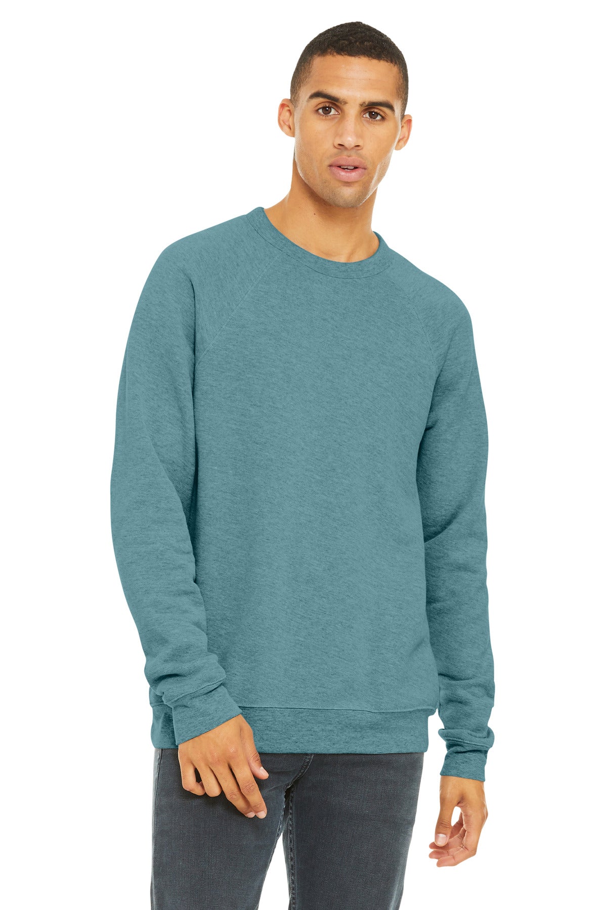 BELLA+CANVAS ® Unisex Sponge Fleece Raglan Sweatshirt. BC3901 - Bella + Canvas BC3901