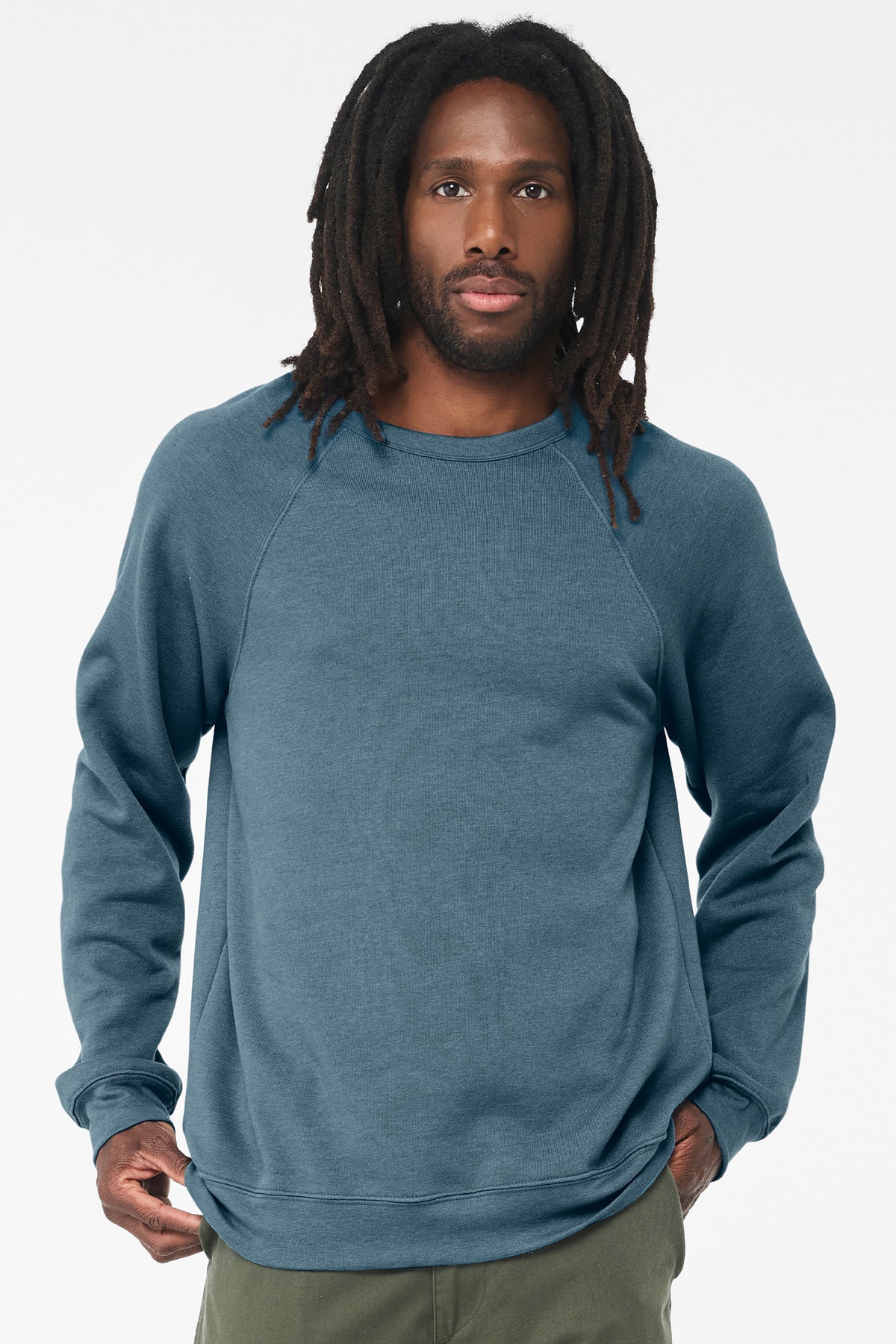 BELLA+CANVAS ® Unisex Sponge Fleece Raglan Sweatshirt. BC3901 - Bella + Canvas BC3901