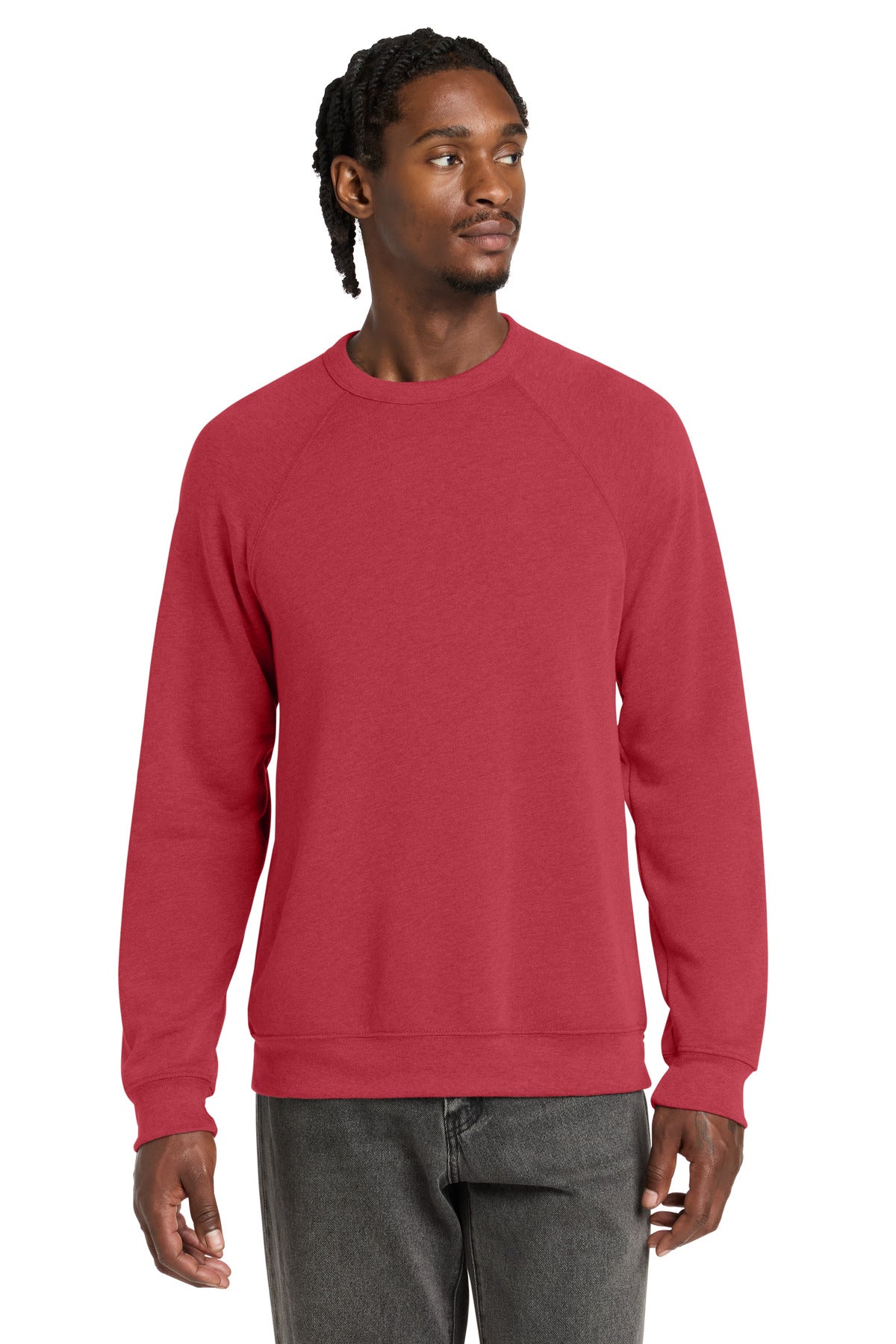 Joe's USA Premium Unisex Sponge Fleece Raglan Sweatshirt