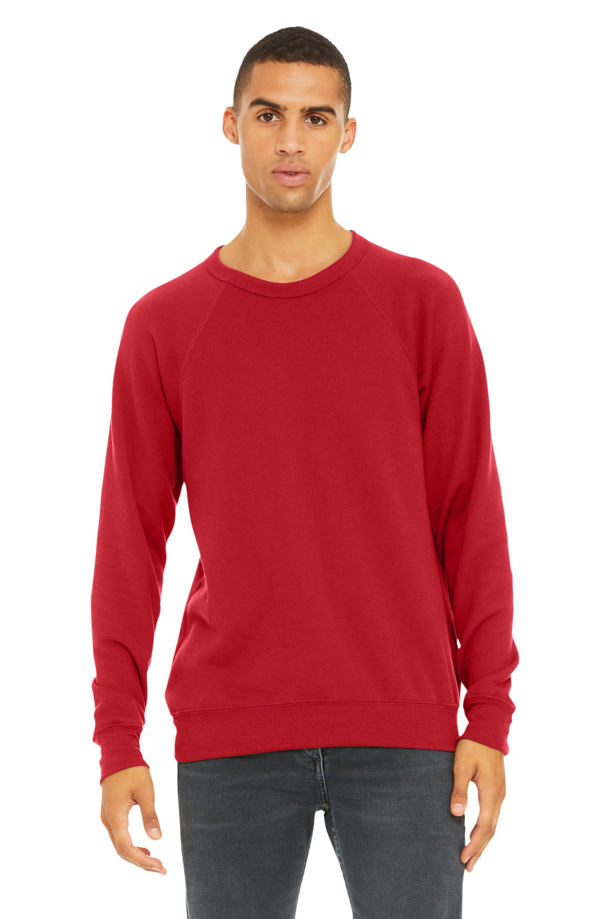 BELLA+CANVAS ® Unisex Sponge Fleece Raglan Sweatshirt. BC3901 - Bella + Canvas BC3901