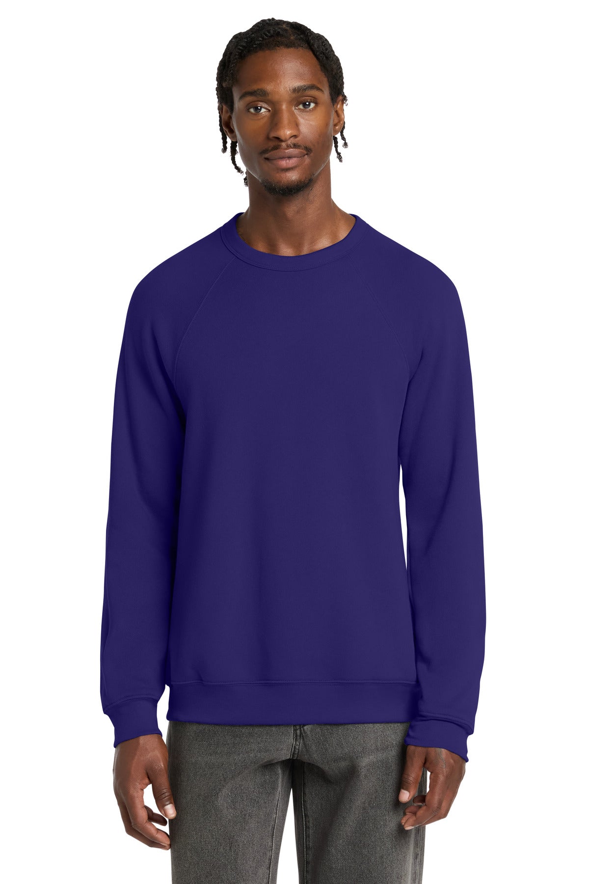 Joe's USA Premium Unisex Sponge Fleece Raglan Sweatshirt