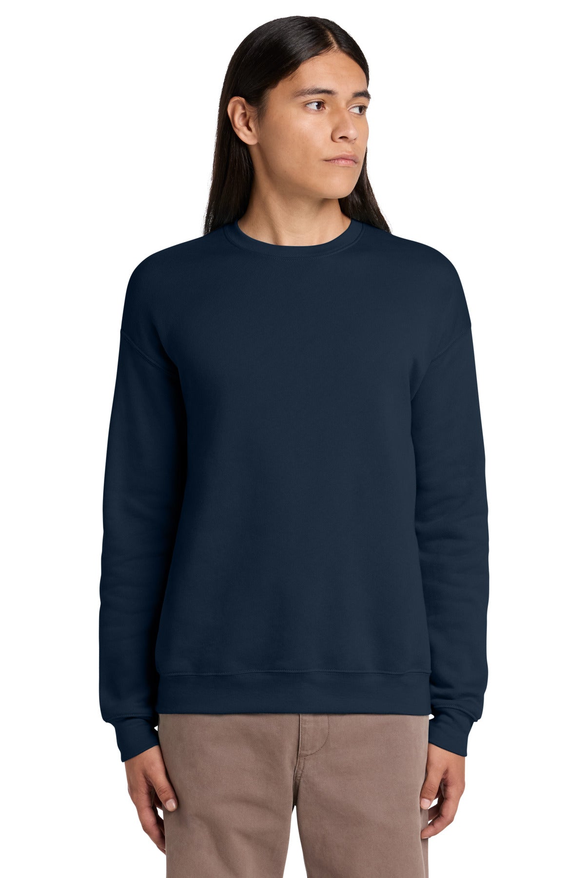 Joe's USA Premium Unisex Sponge Fleece Drop Shoulder Sweatshirt