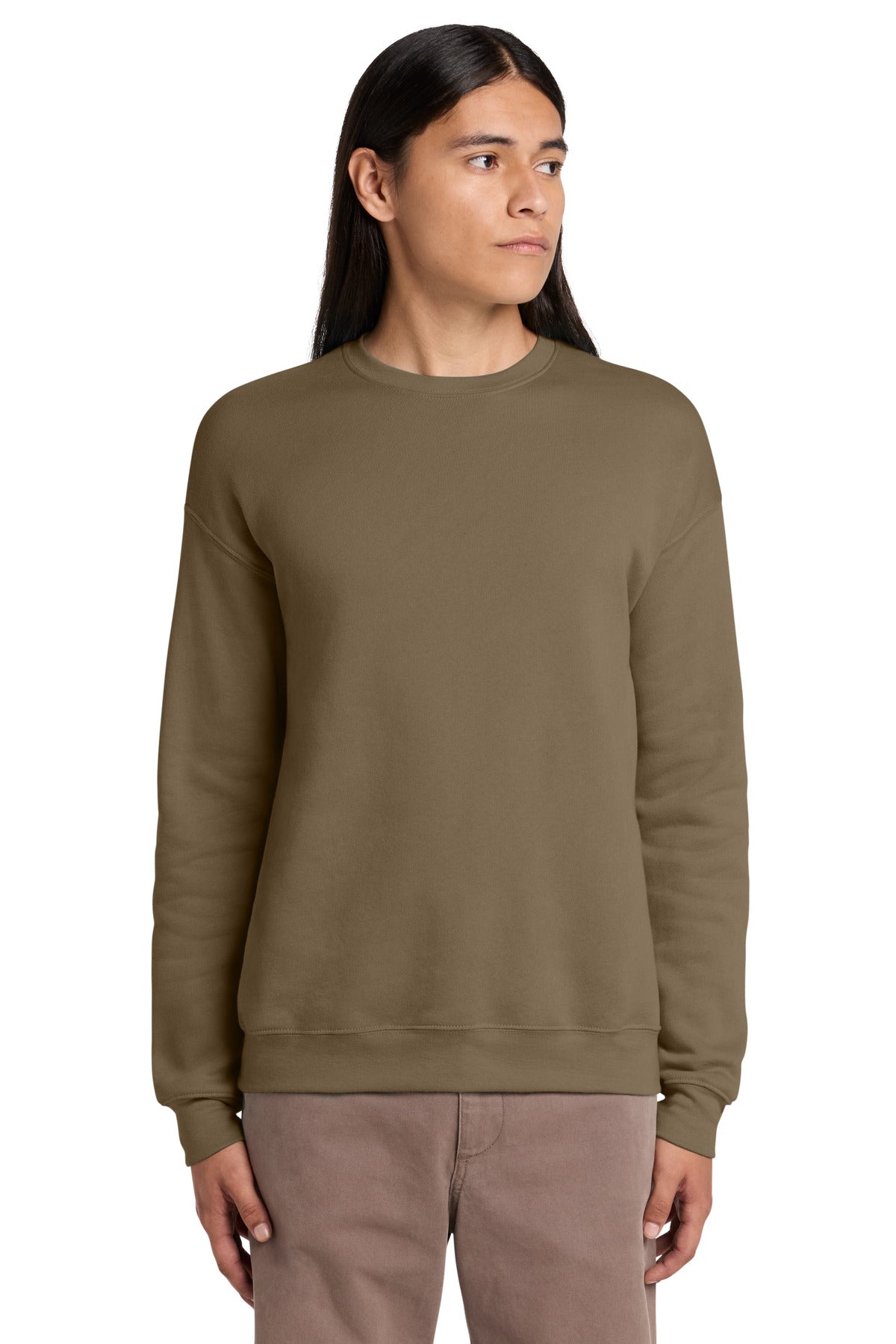 Joe's USA Premium Unisex Sponge Fleece Drop Shoulder Sweatshirt
