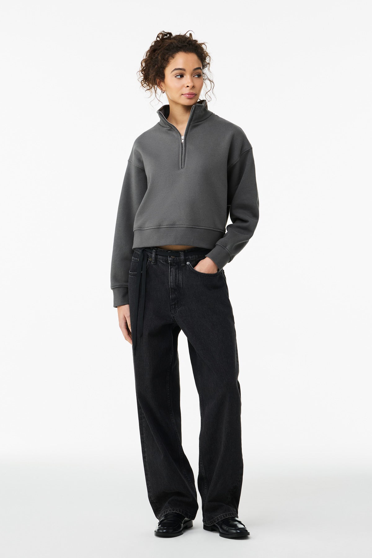 BELLA+CANVAS ® Women's 10-Ounce 1/2-Zip Pullover BC4540 - Bella + Canvas BC4540