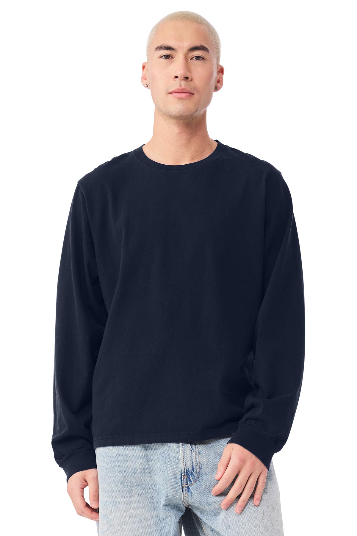 BELLA+CANVAS ® Unisex Heavyweight Garment-Dyed Long Sleeve Tee BC4851GD - Bella + Canvas BC4851GD