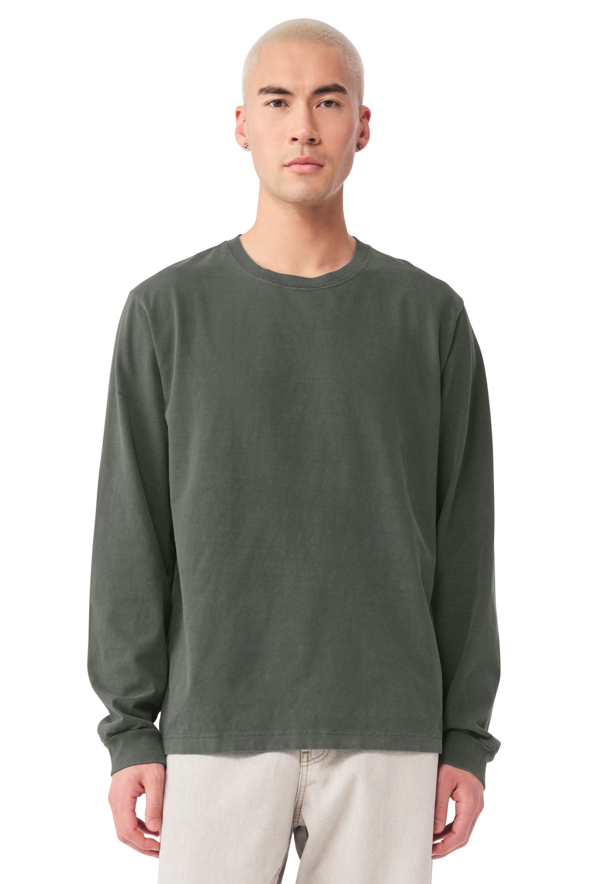 BELLA+CANVAS ® Unisex Heavyweight Garment-Dyed Long Sleeve Tee BC4851GD - Bella + Canvas BC4851GD