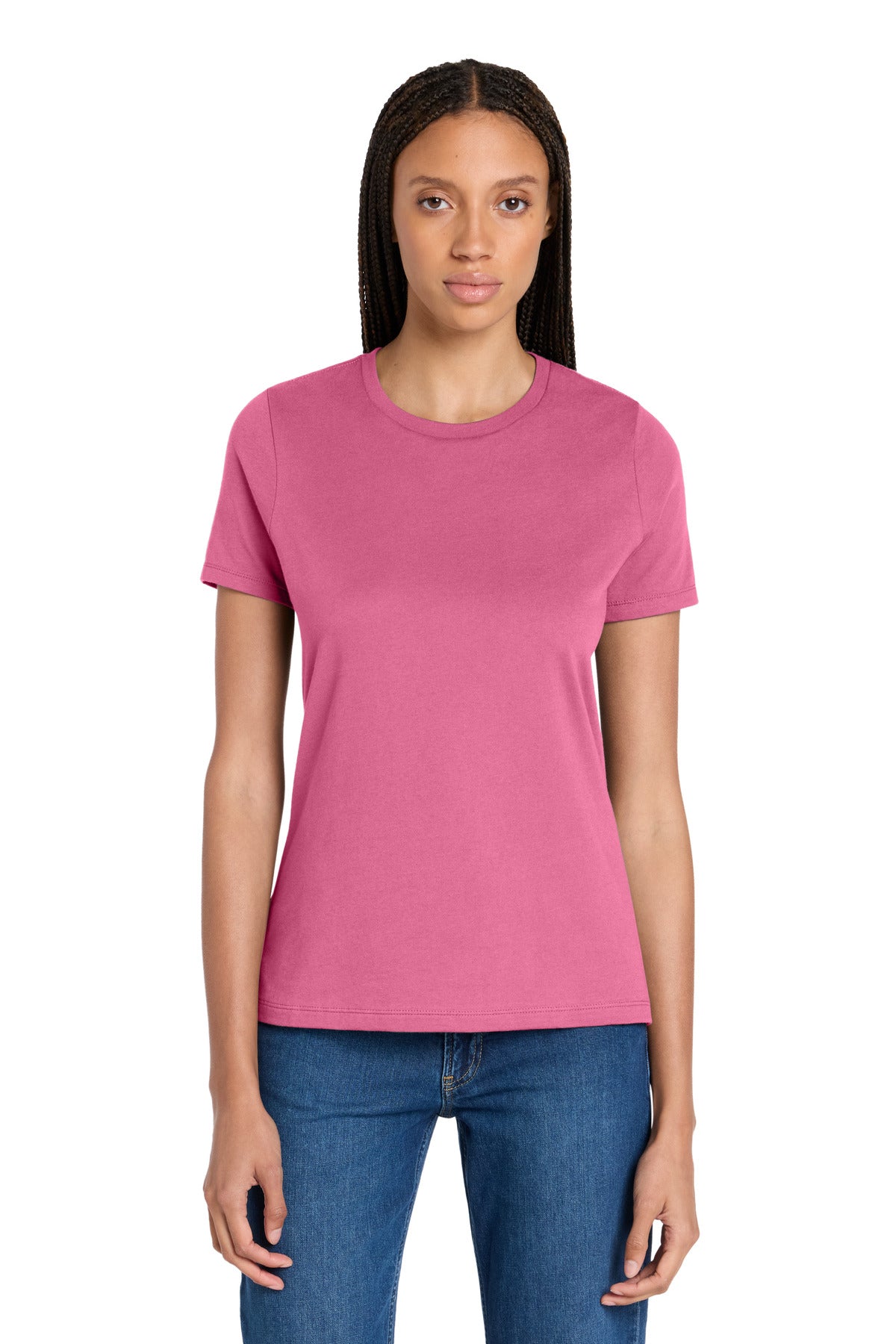 Joe's USA Premium Women's Relaxed Jersey Short Sleeve Tee