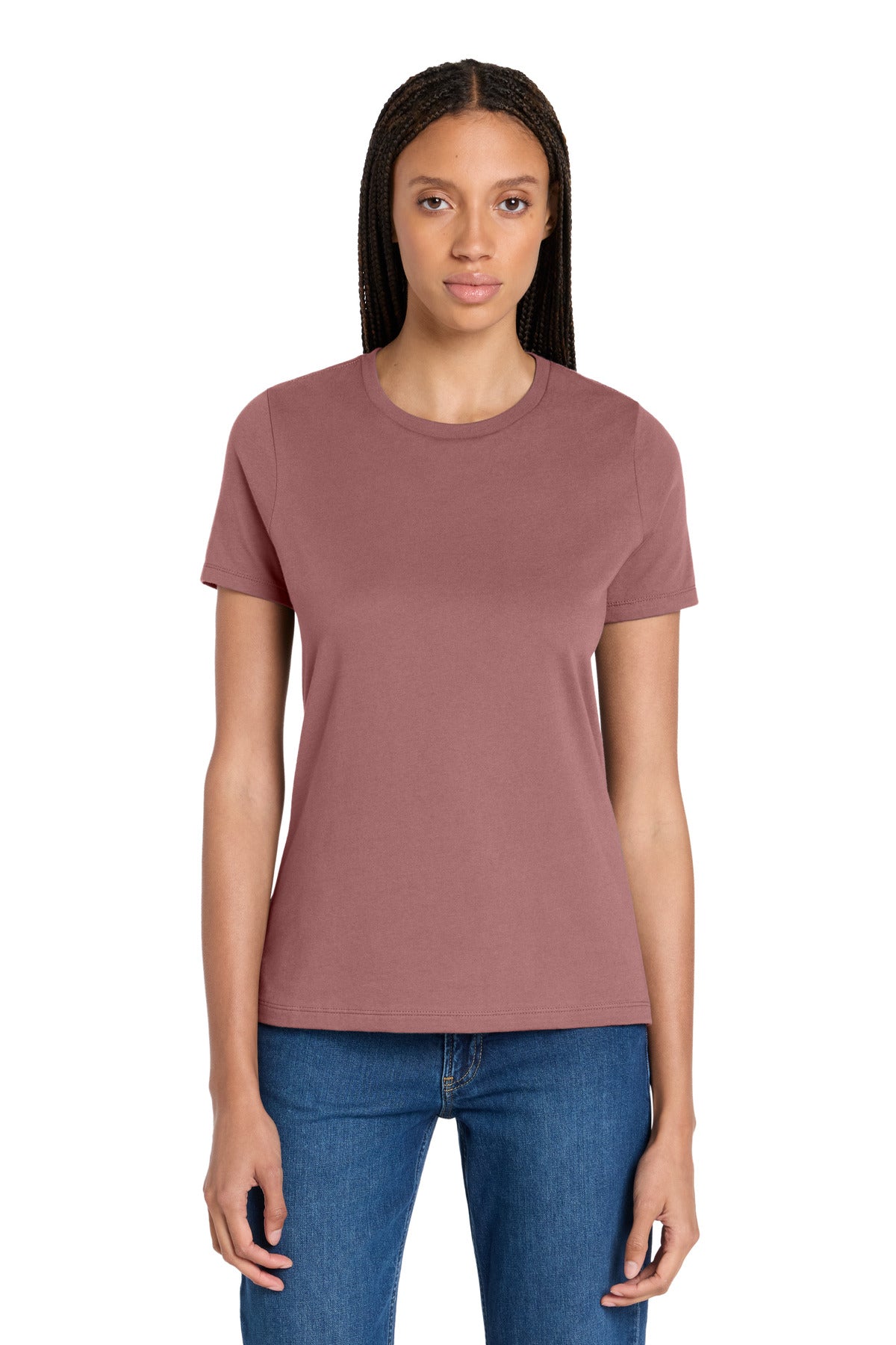Joe's USA Premium Women's Relaxed Jersey Short Sleeve Tee