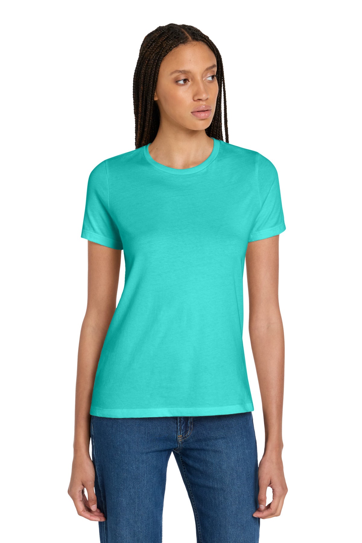 Joe's USA Premium Women's Relaxed Jersey Short Sleeve Tee