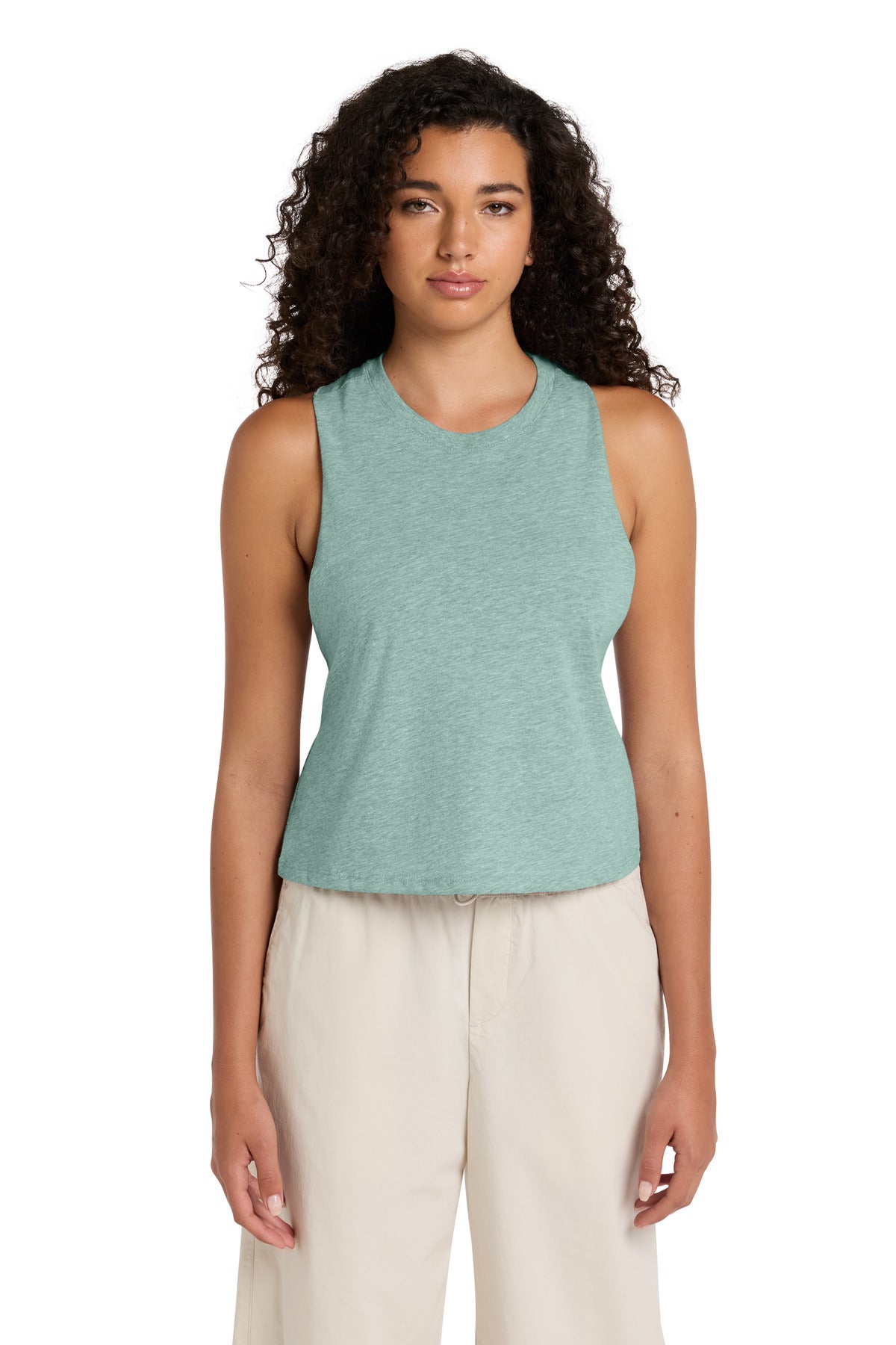Joe's USA Premium Women's Racerback Cropped Tank