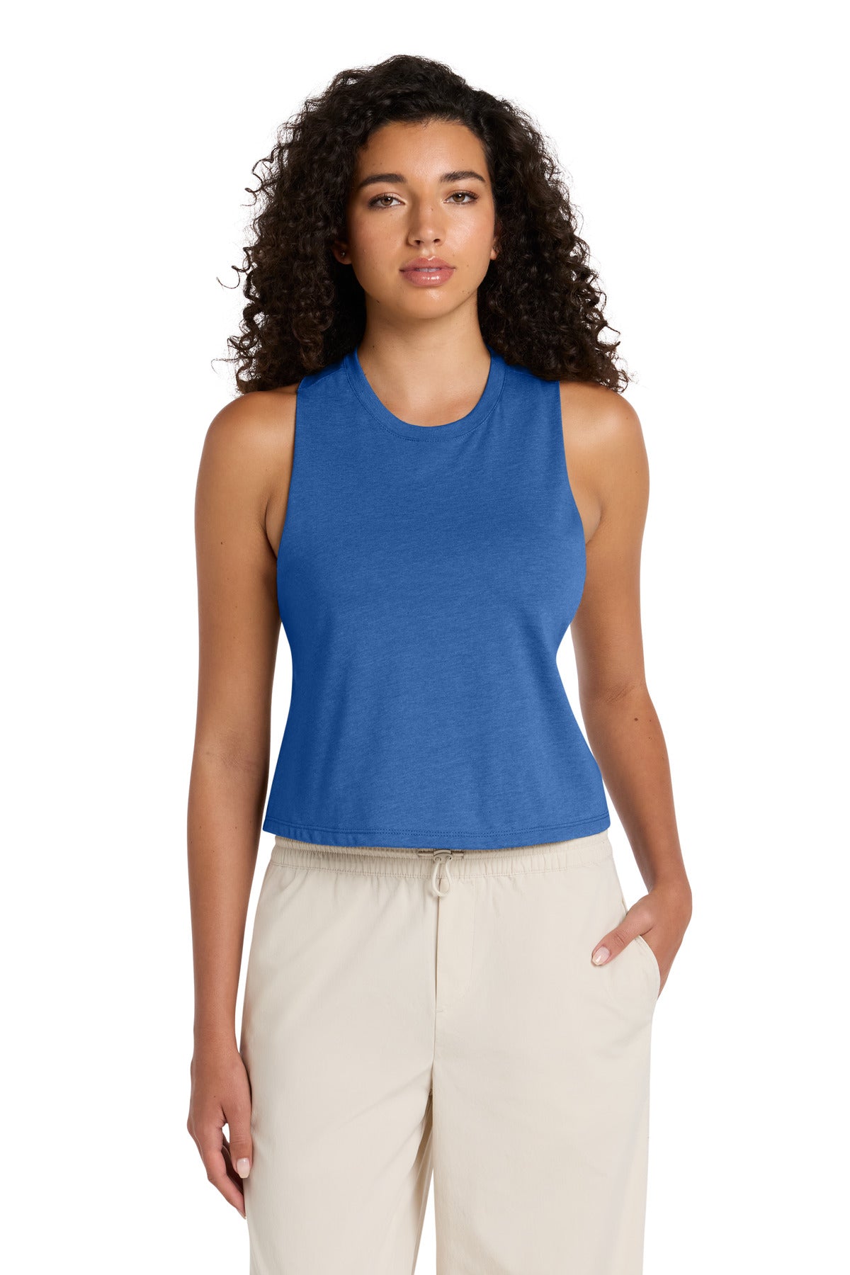 Joe's USA Premium Women's Racerback Cropped Tank