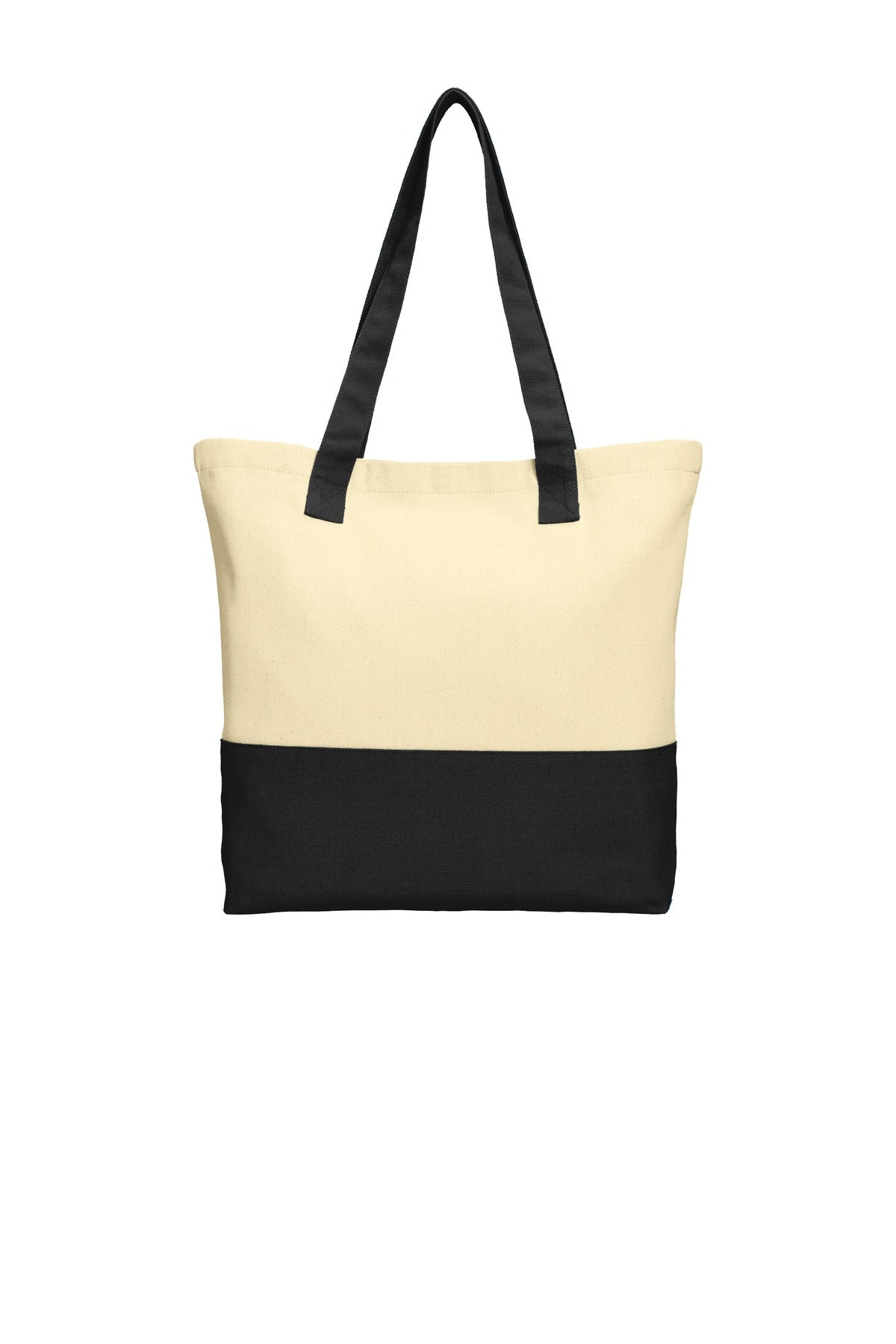 Port Authority ® Colorblock Cotton Tote. BG414 - Port Authority BG414
