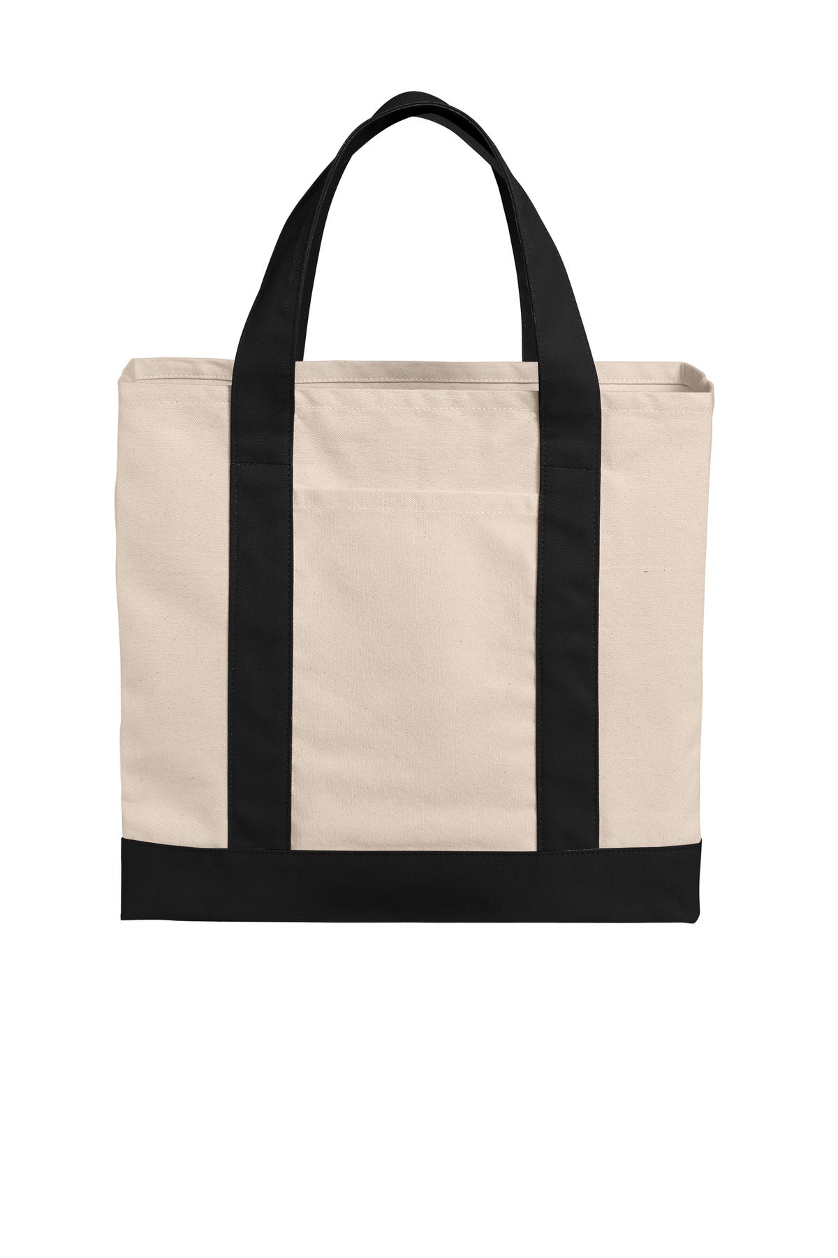 Port Authority BG429 Cotton Canvas Two-Tone Tote