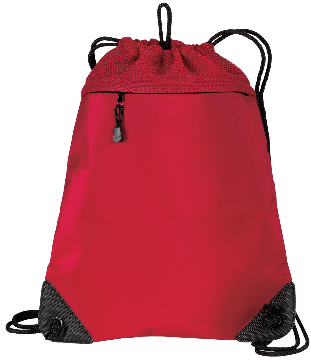 Port Authority BG810 Cinch Pack with Mesh Trim
