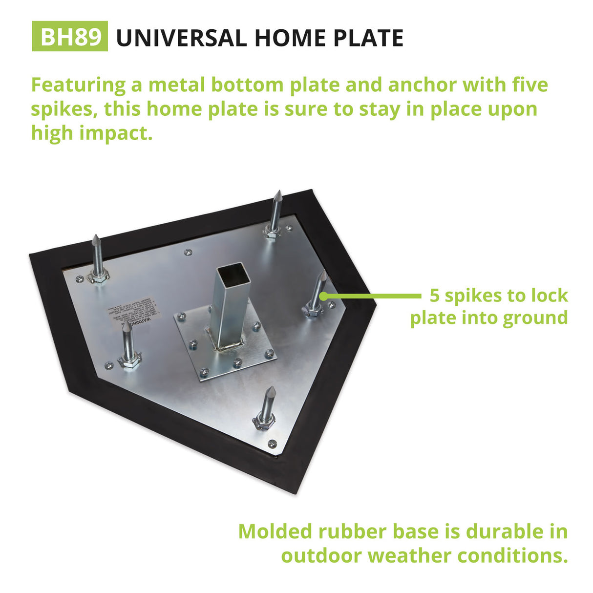 Champion Sports UNIVERSAL HOME PLATE