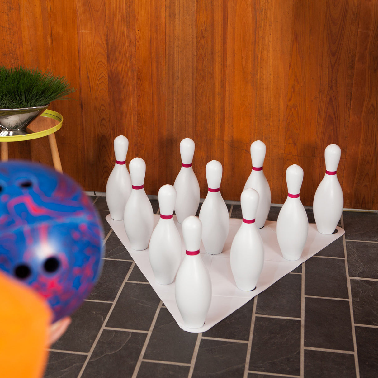 Champion Sports PLASTIC BOWLING PIN SET