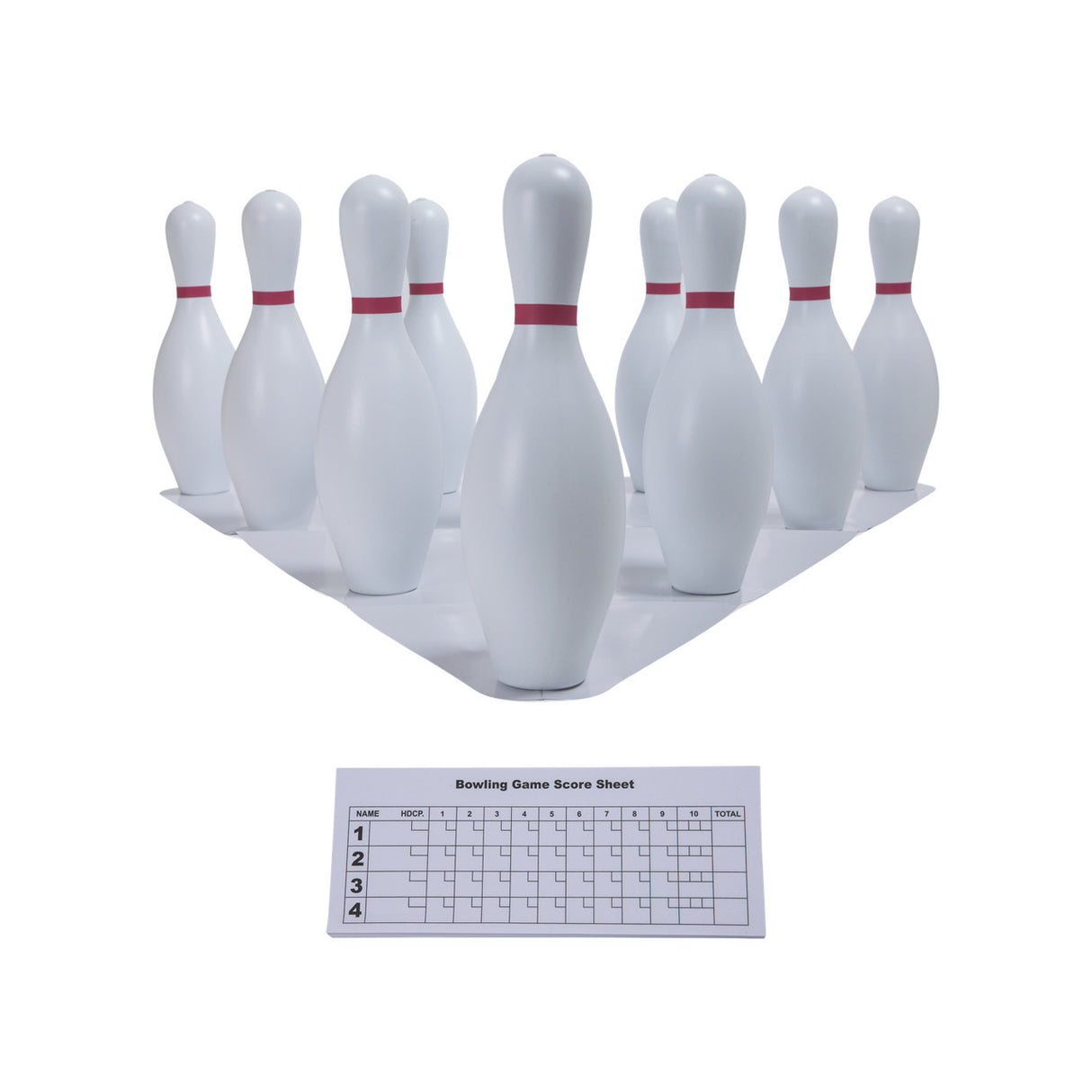 Champion Sports PLASTIC BOWLING PIN SET