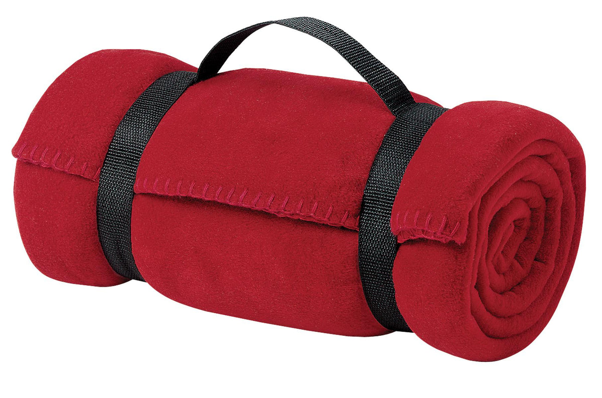 Port Authority BP10 Value Fleece Blanket with Strap