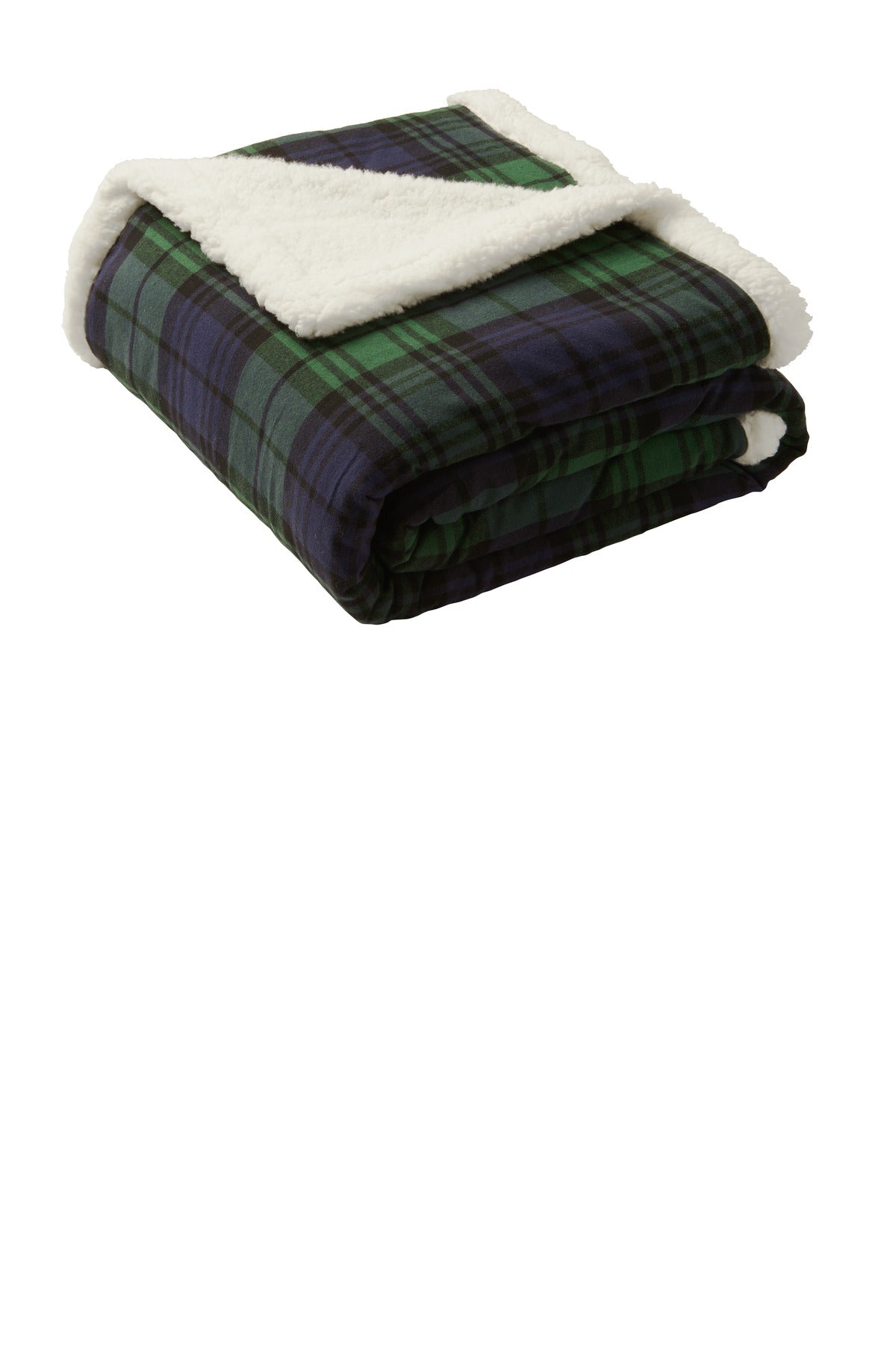 Port Authority ® Flannel Sherpa Blanket. BP43 - Port Authority BP43