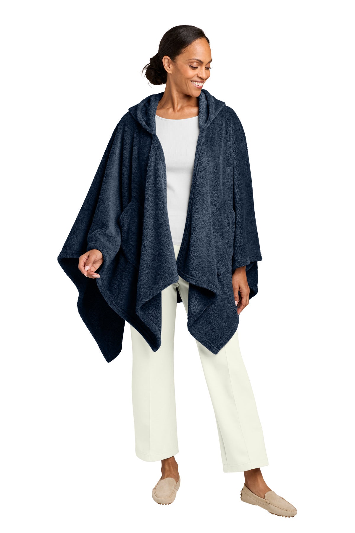 Port Authority BP44 Dream Plush Open Hoodie