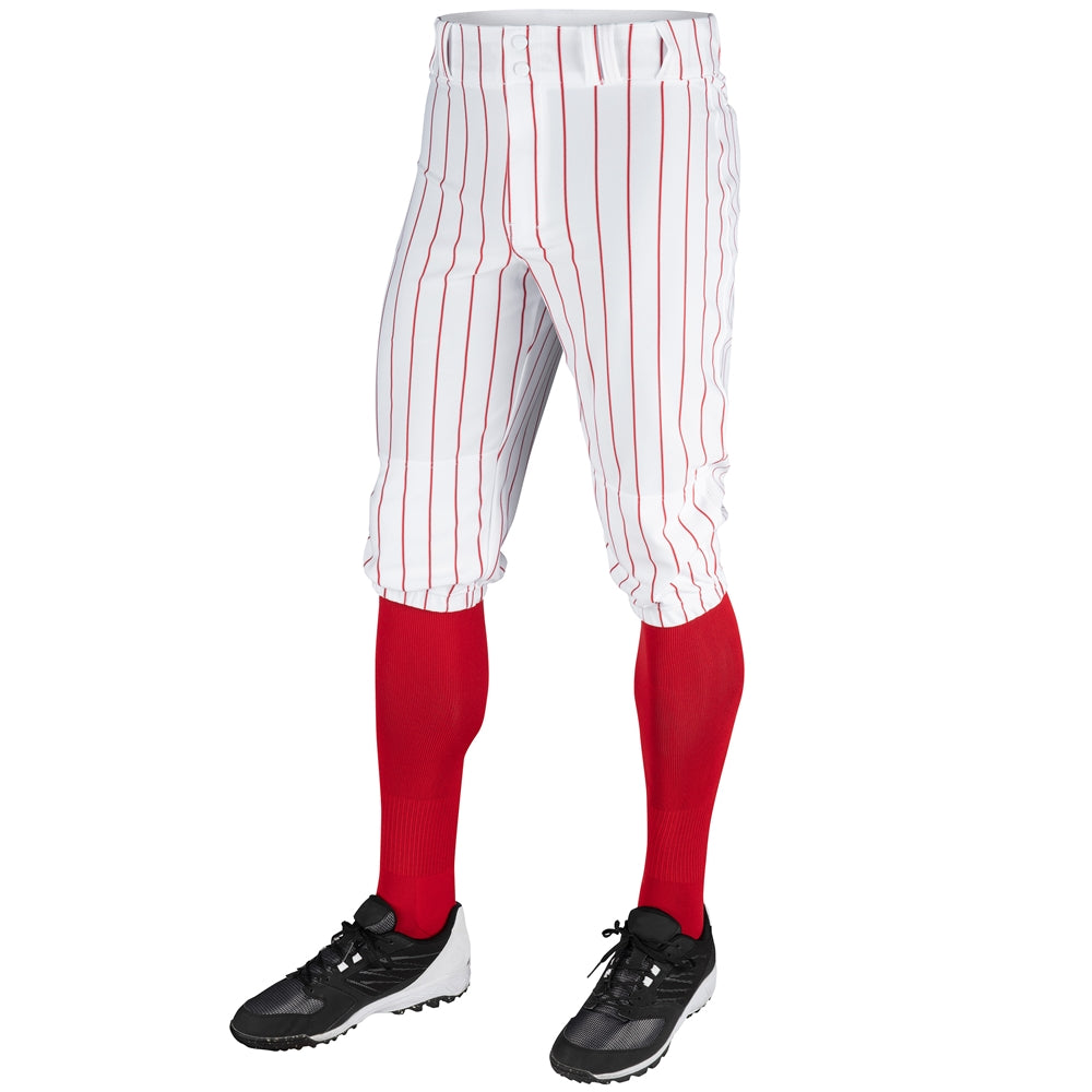 Champro Triple Crown Pinstripe Knicker | Champro BPPINK Champro WHITESCARLET XS