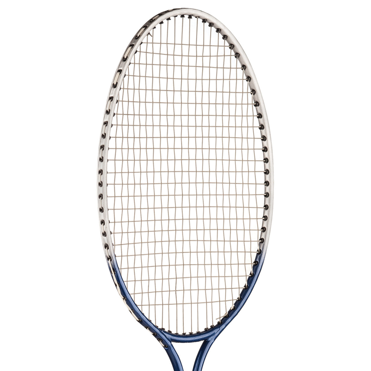 Champion Sports BEGINNER TEMPERED STEEL TWIN SHAFT BADMINTON RACKET WITH STEEL STRINGS