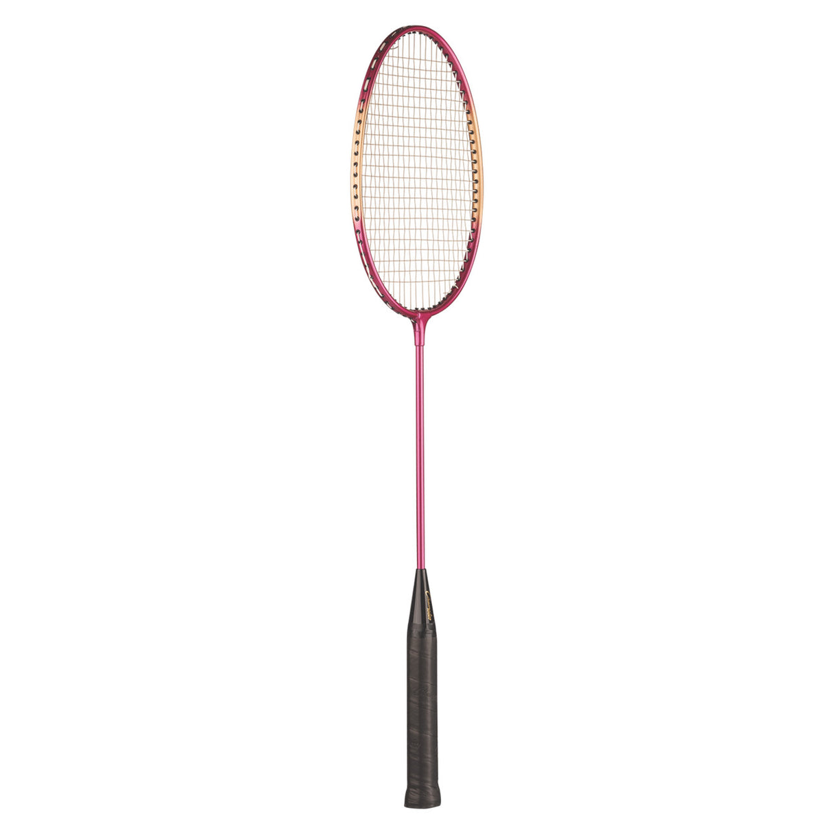 ALUMINUM BADMINTON RACKET WITH BRAIDED NYLON STRINGS