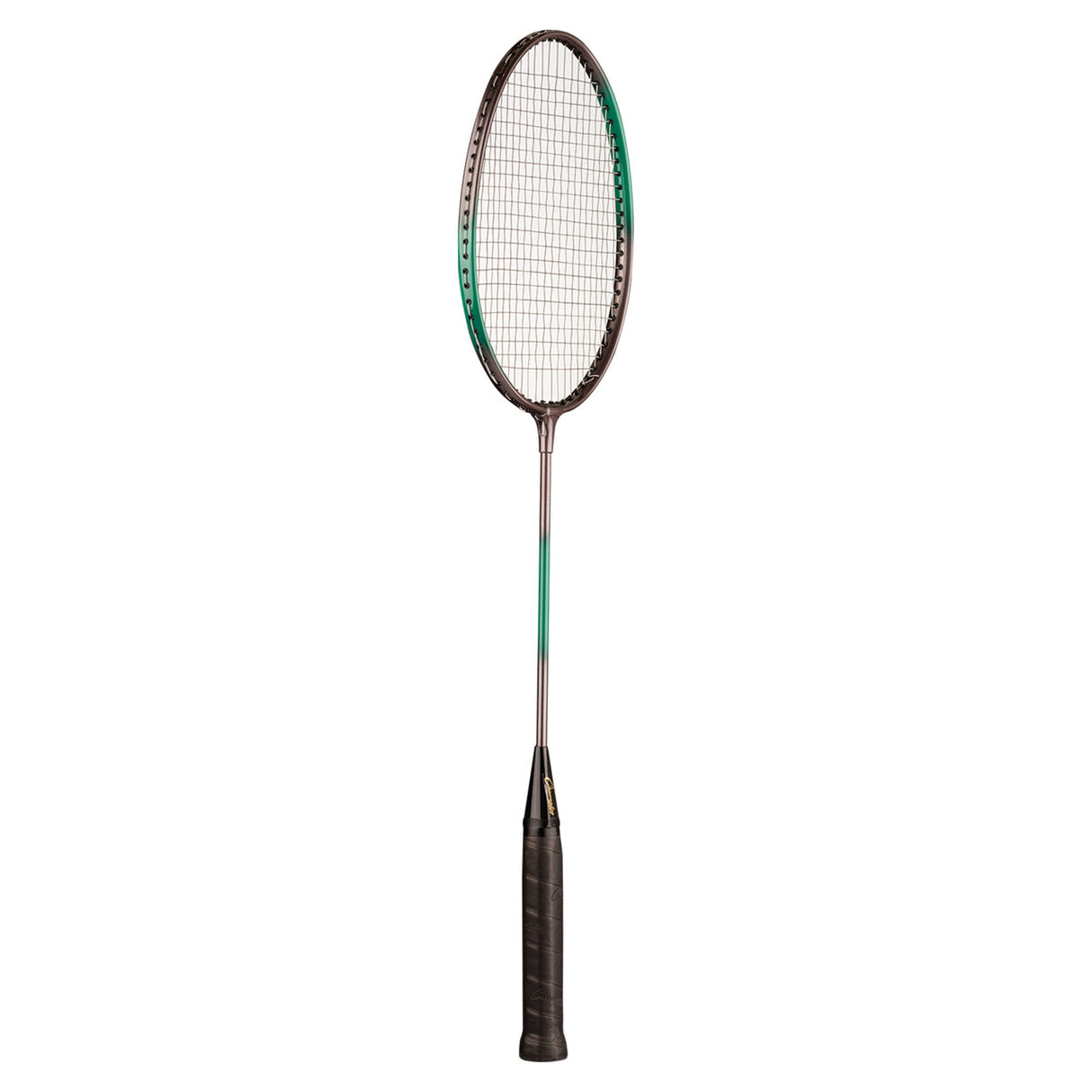 WIDE BODY ALUMINUM BADMINTON RACKET WITH COATED STEEL STRINGS