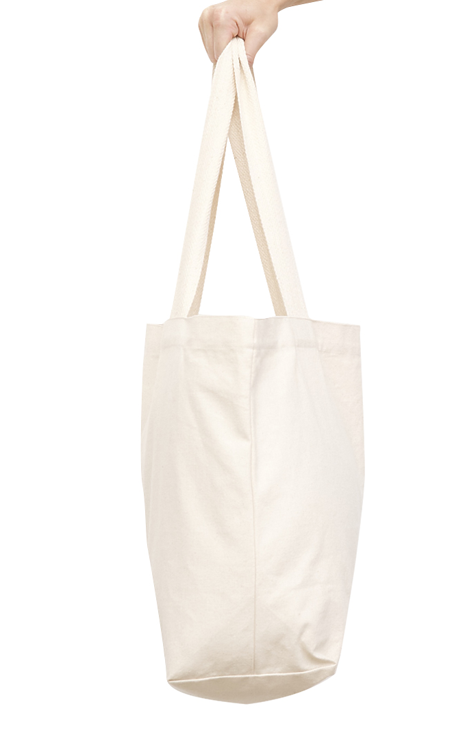 Royal Apparel C1055ORG Organic Canvas Lounge Tote - Natural