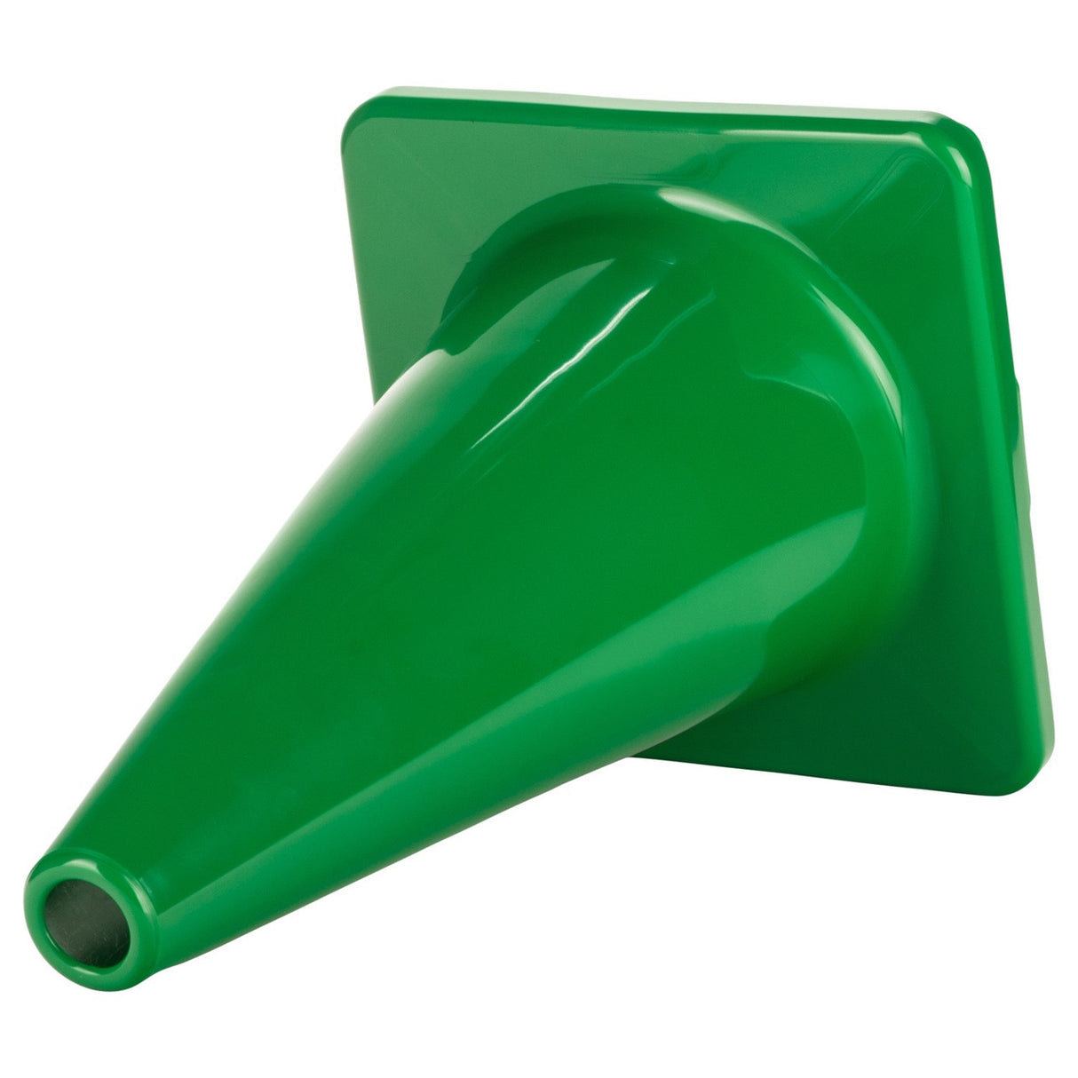 18"H HIGH-VISIBILITY FLEXIBLE VINYL CONE BLUE