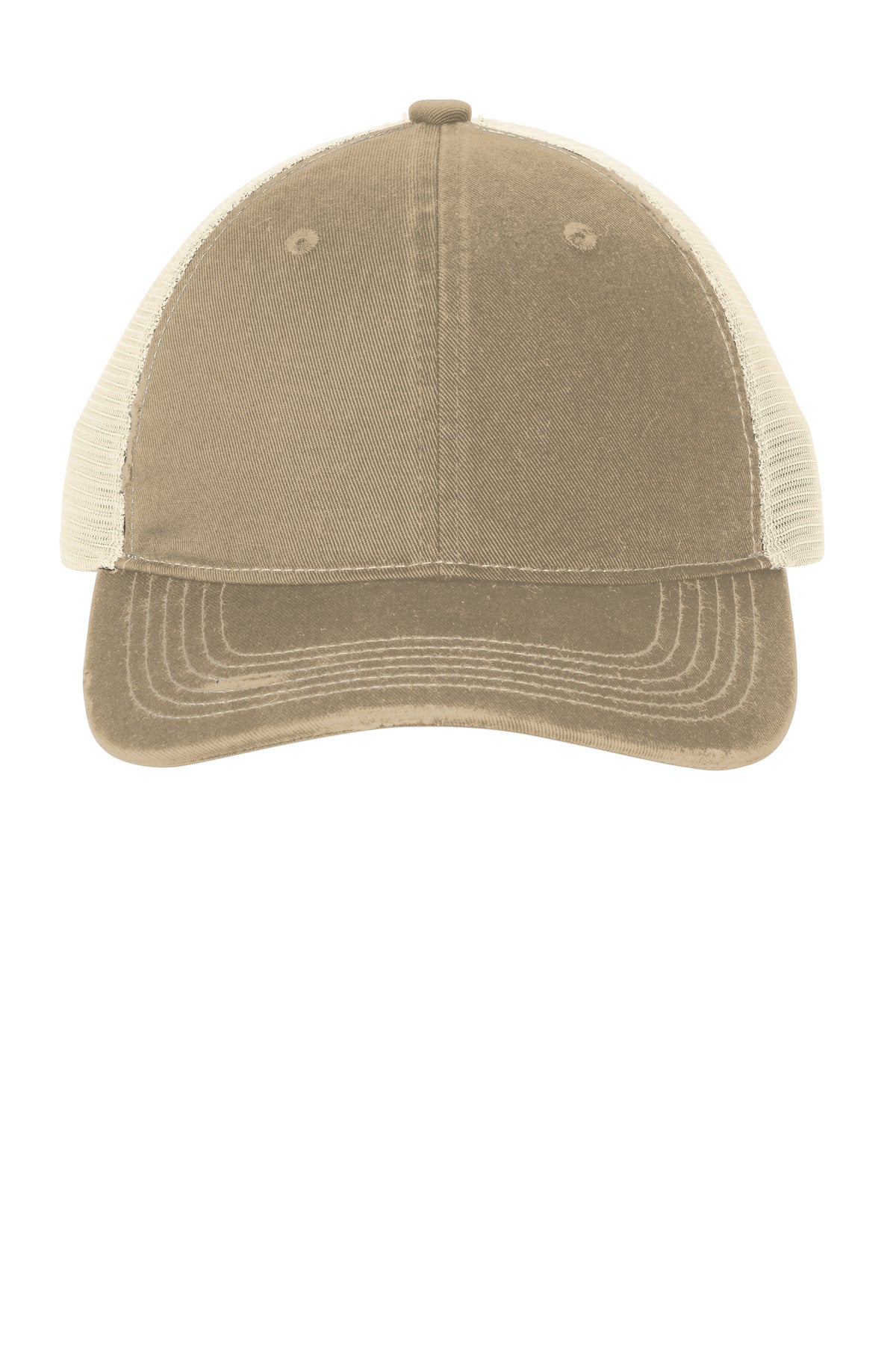 Port Authority C600 Distressed Mesh Back Cap Wholesale Blank