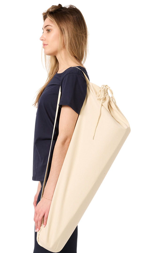 Royal Apparel C720ORG Organic Canvas Yoga Bag - Natural