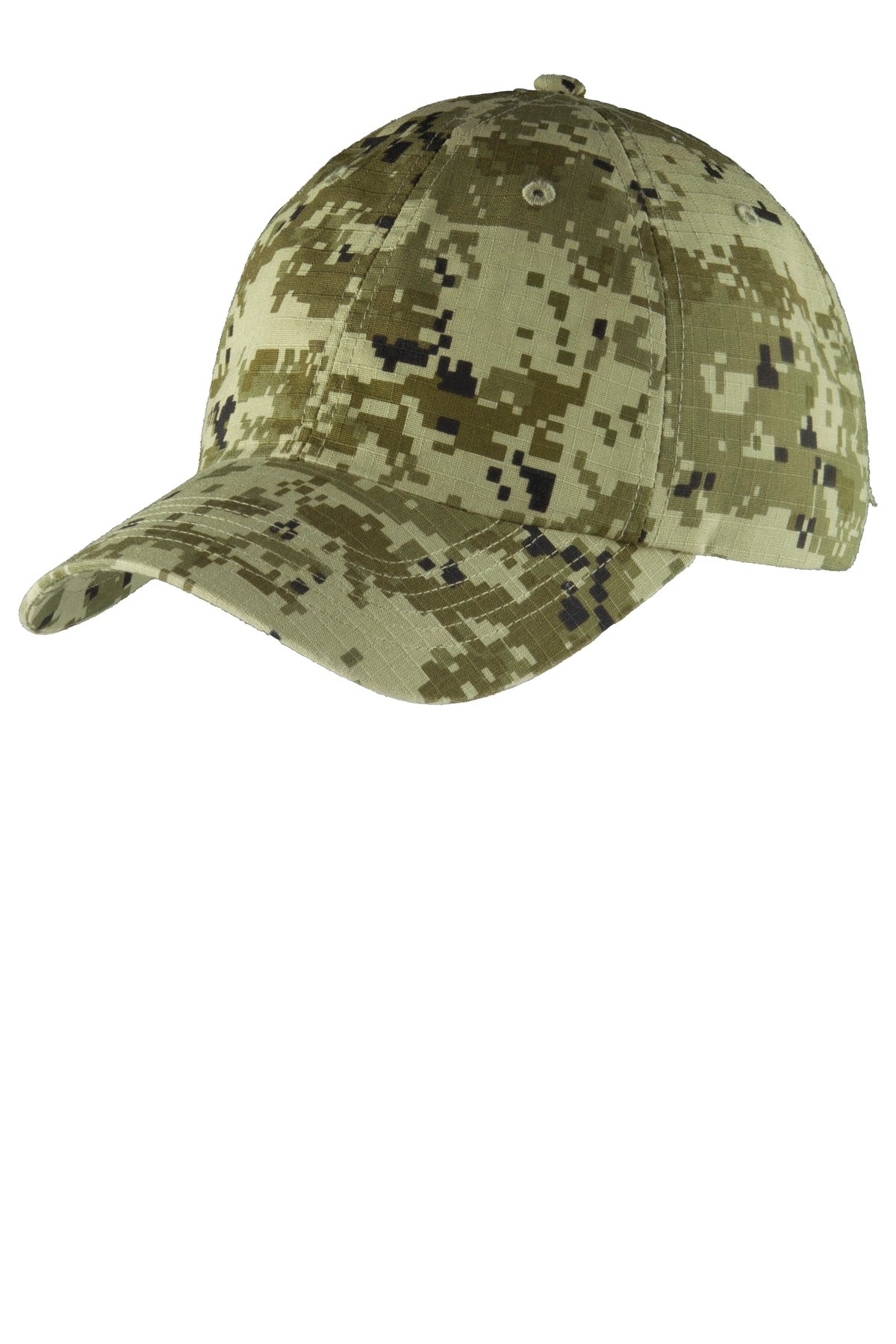 Port Authority C925 Digital Ripstop Camouflage Cap Wholesale Blank