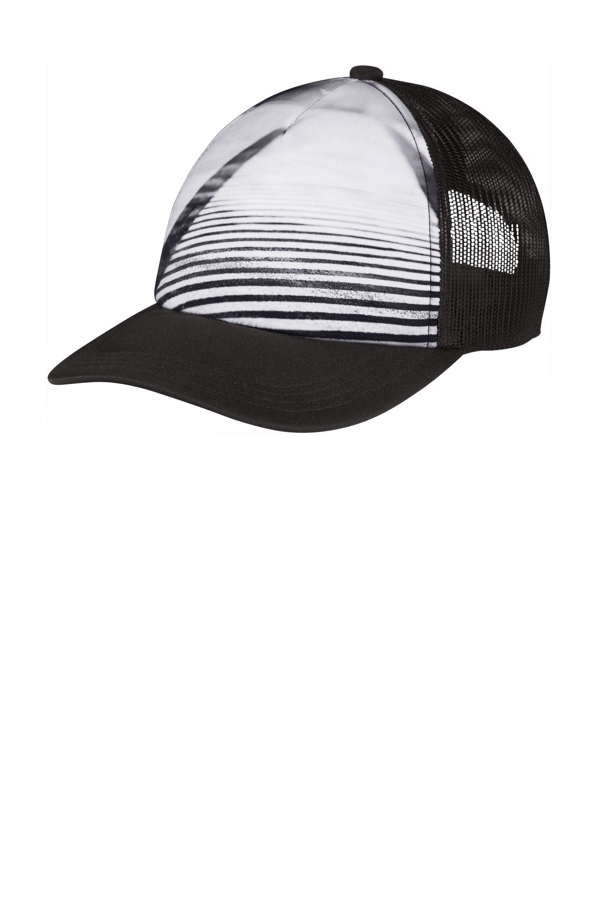 Port Authority C950 Photo Real Snapback Trucker Cap Wholesale Blank