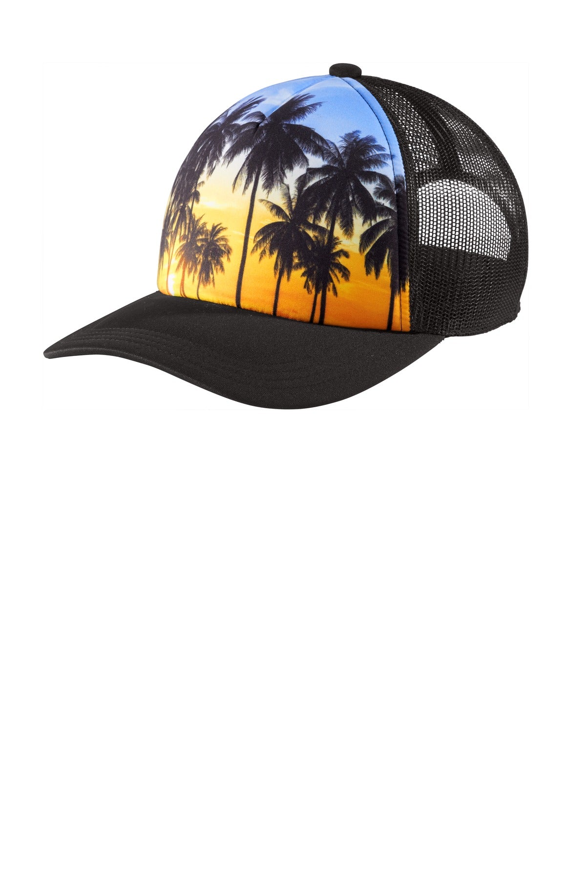 Port Authority C950 Photo Real Snapback Trucker Cap Wholesale Blank
