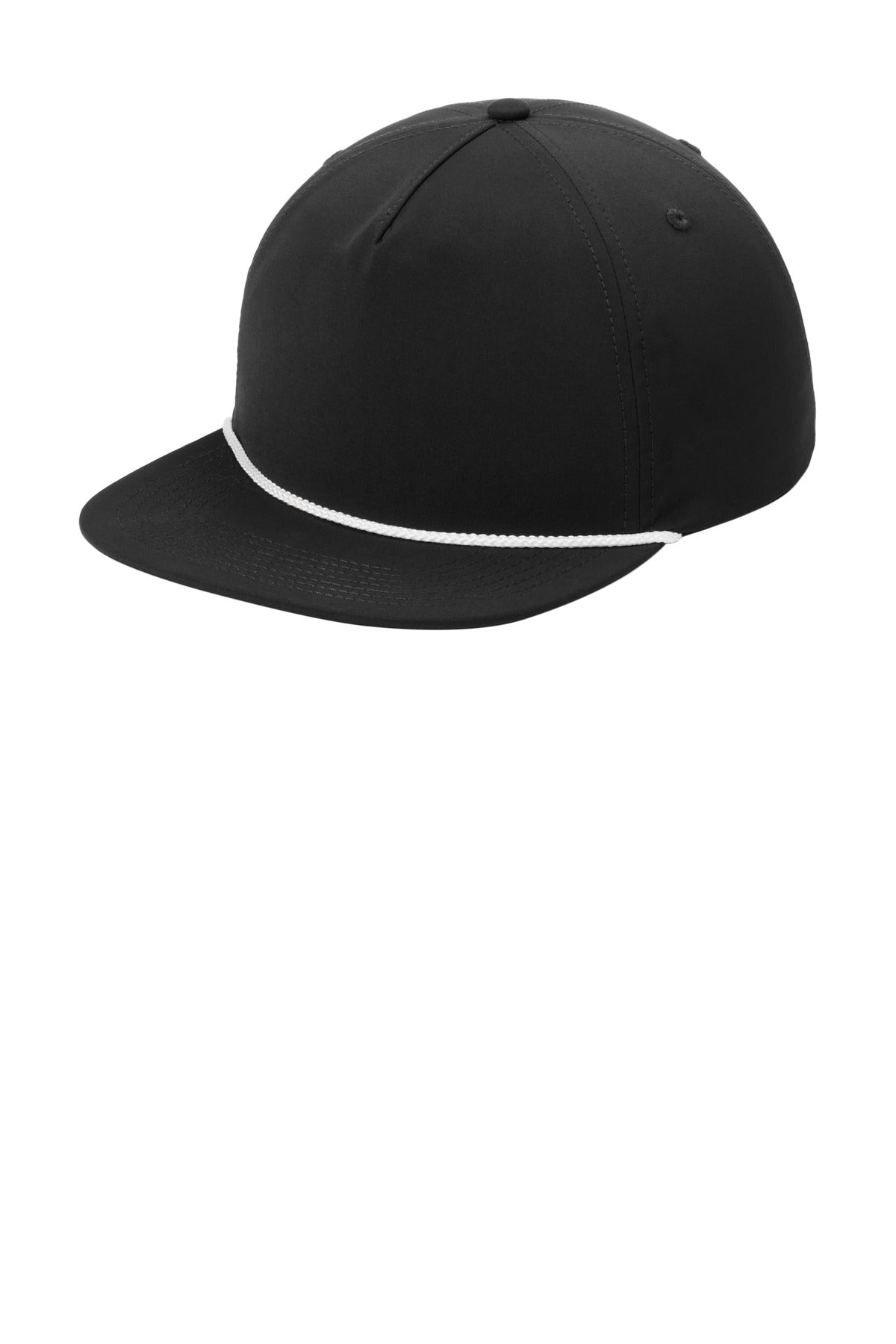 Port Authority C981 5-Panel Poly Rope Cap Wholesale Blank