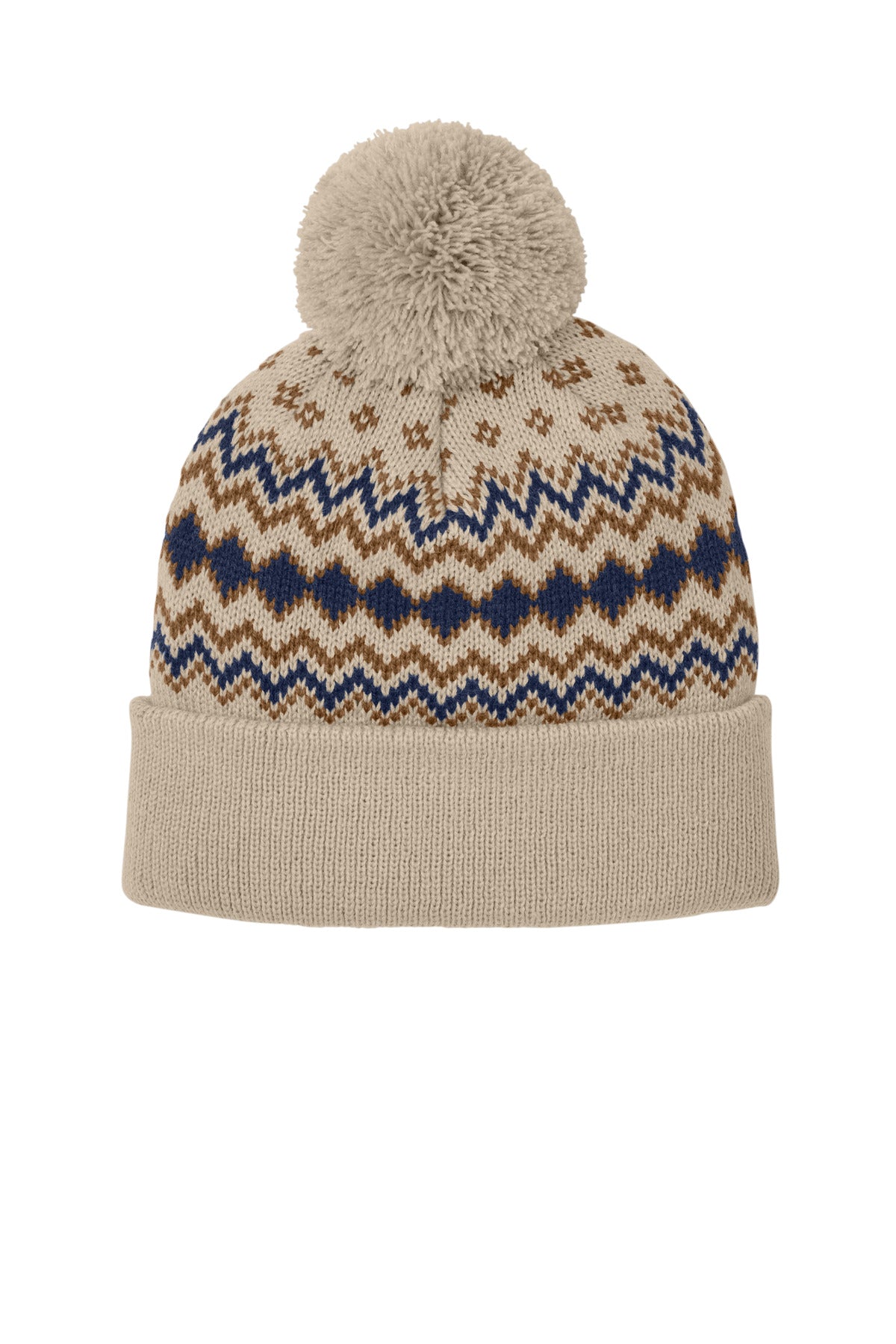 Port Authority ® Alpine Pom Beanie C991 - Port Authority C991