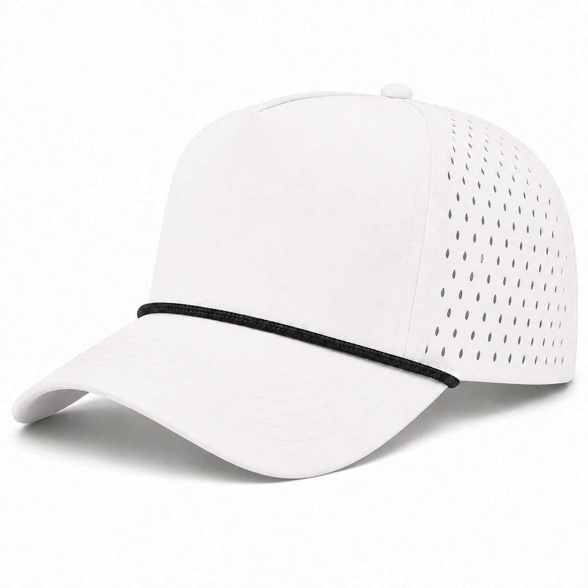Joe's USA - CATCH FLOW - 5 Panel Perforated Rope Golf Hat