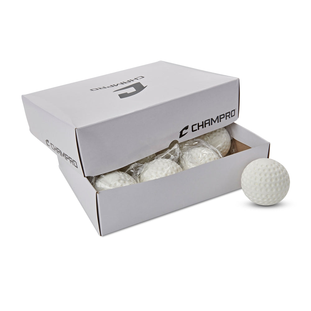 Champro Dimple Molded Baseball-White | Champro CBB-56