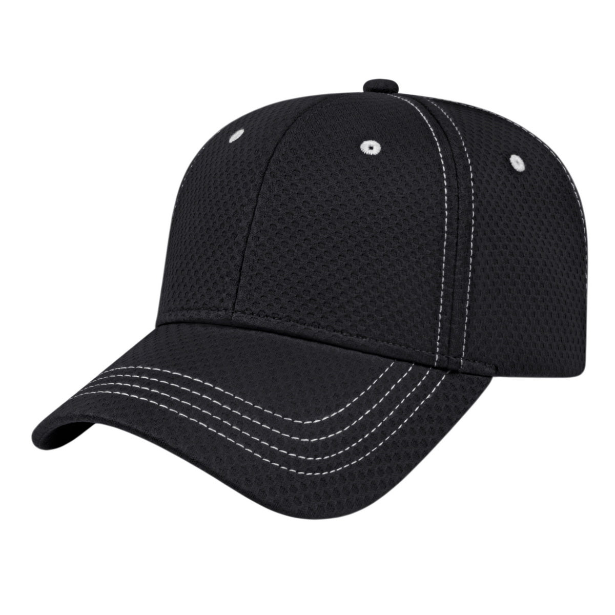 Cap America Soft Textured Polyester Mesh Cap i7024