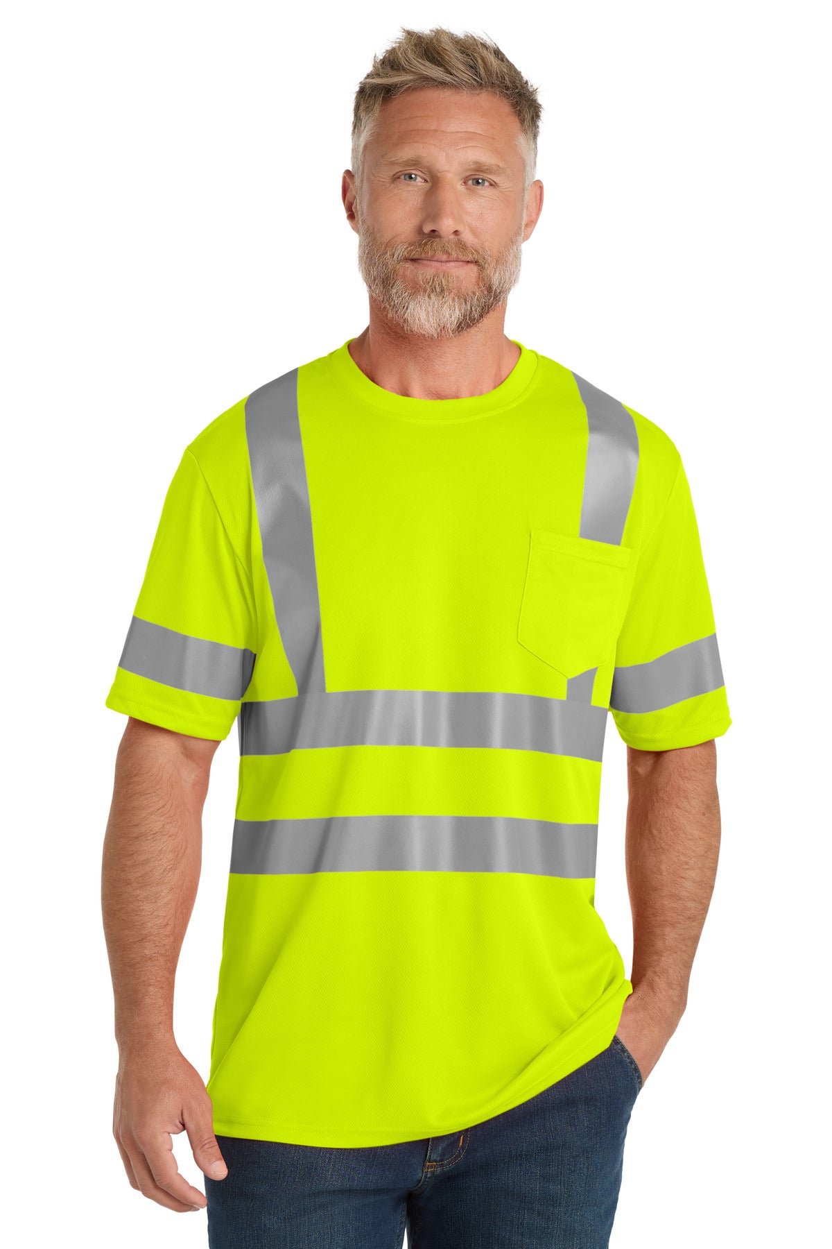 CornerStone 107 CS202 ANSI Class 3 Mesh Tee