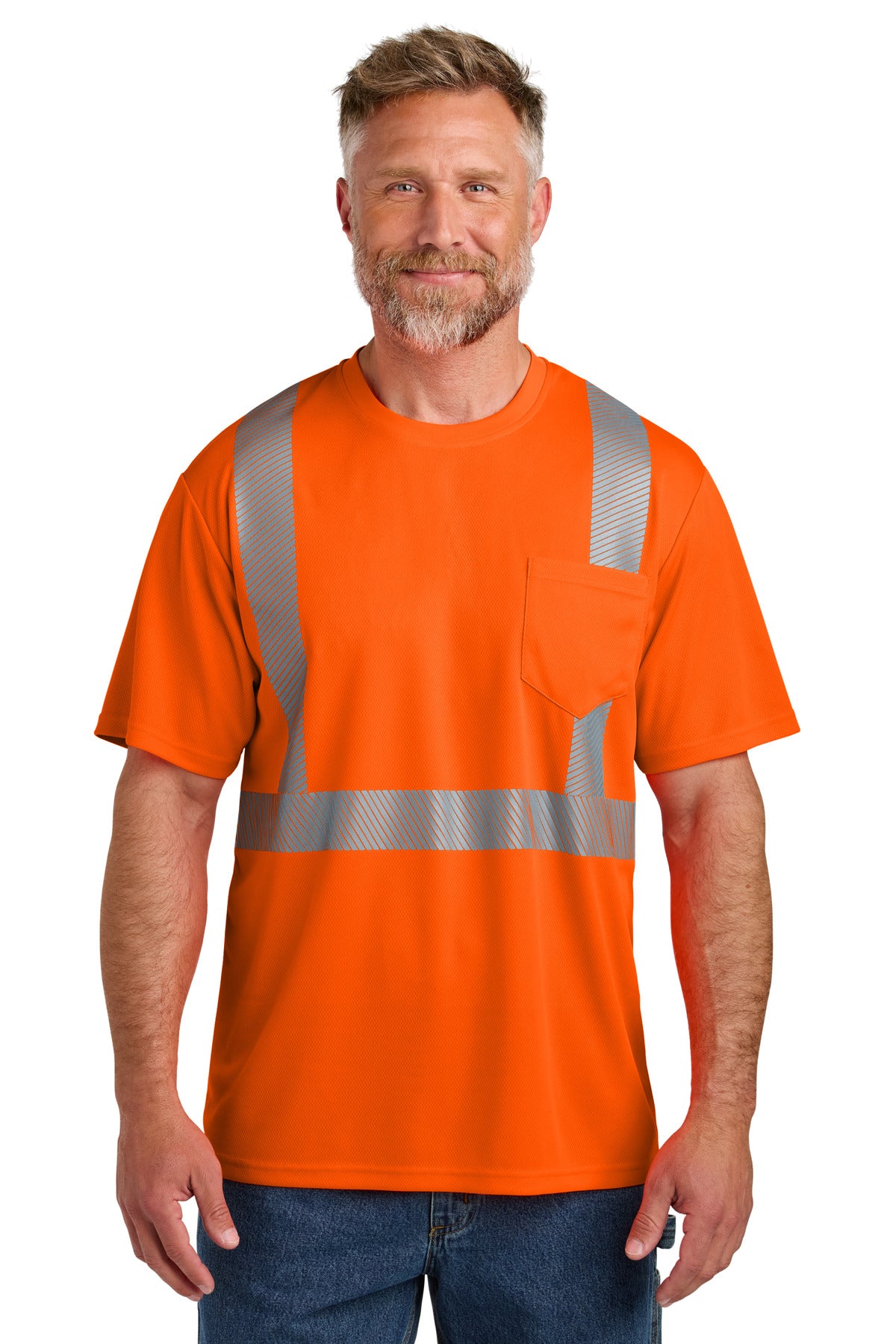 CornerStone 107 CS204 ANSI Class 2 Segmented Tape Tee