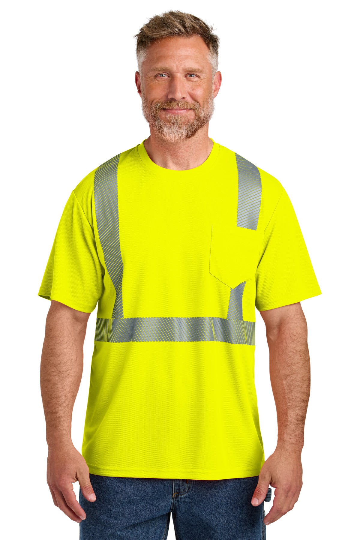 CornerStone 107 CS204 ANSI Class 2 Segmented Tape Tee