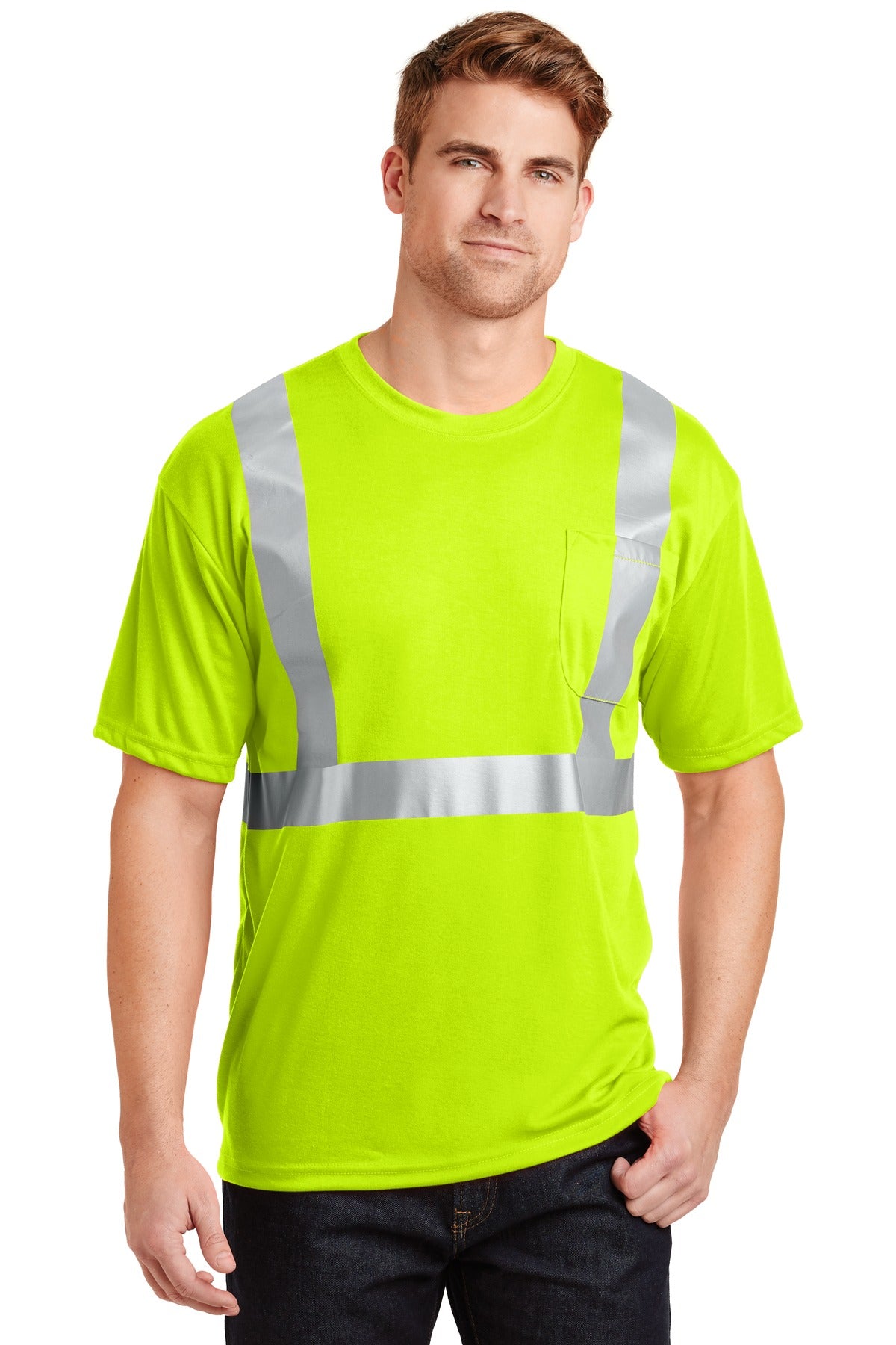 CornerStone 107 CS401 ANSI Class 2 Safety T-Shirt