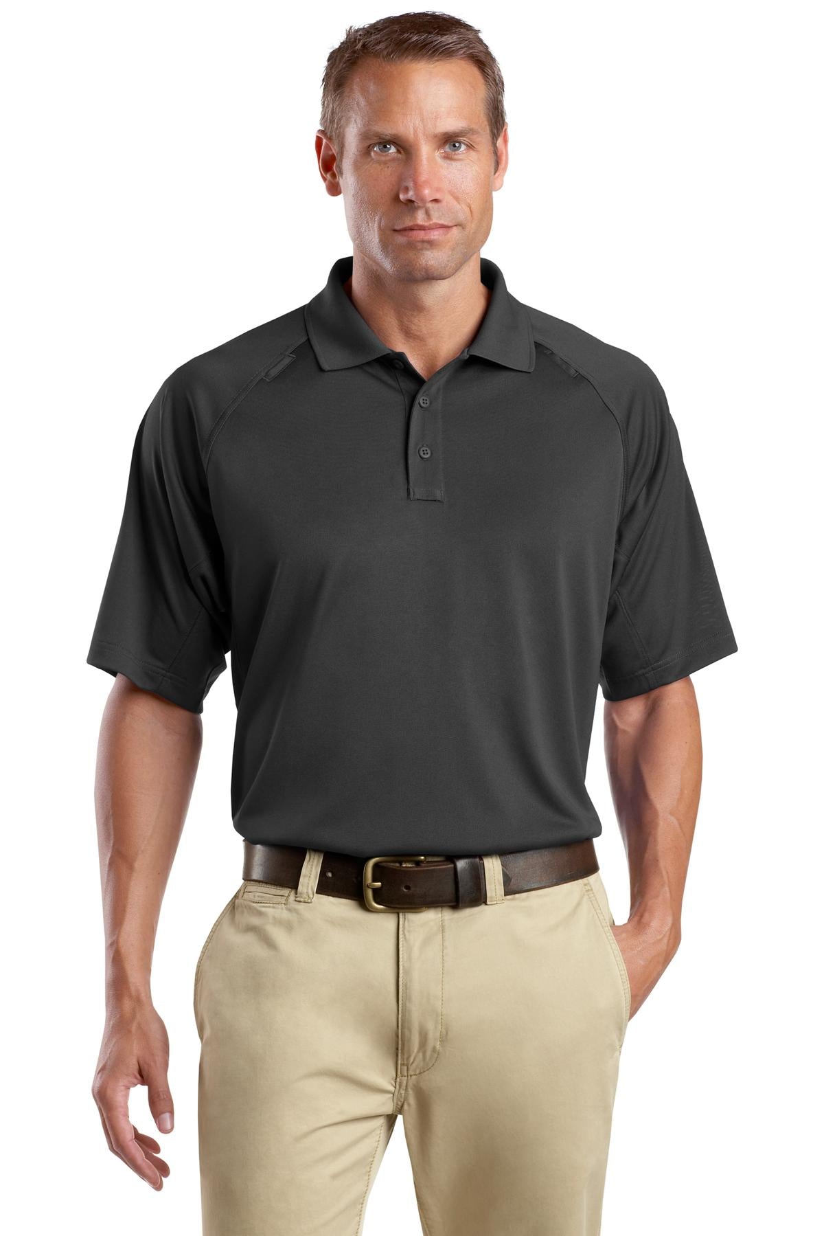 CornerStone ® - Select Snag-Proof Tactical Polo. CS410 - Black - CornerStone CS410