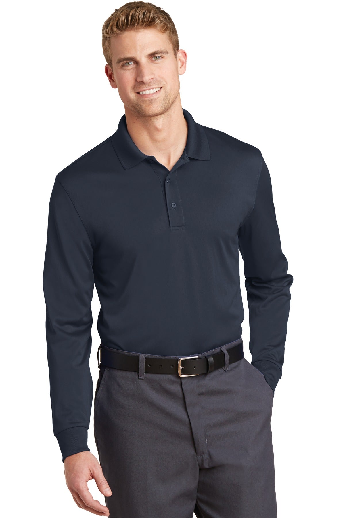 CornerStone CS412LS Select Snag-Proof Long Sleeve Polo